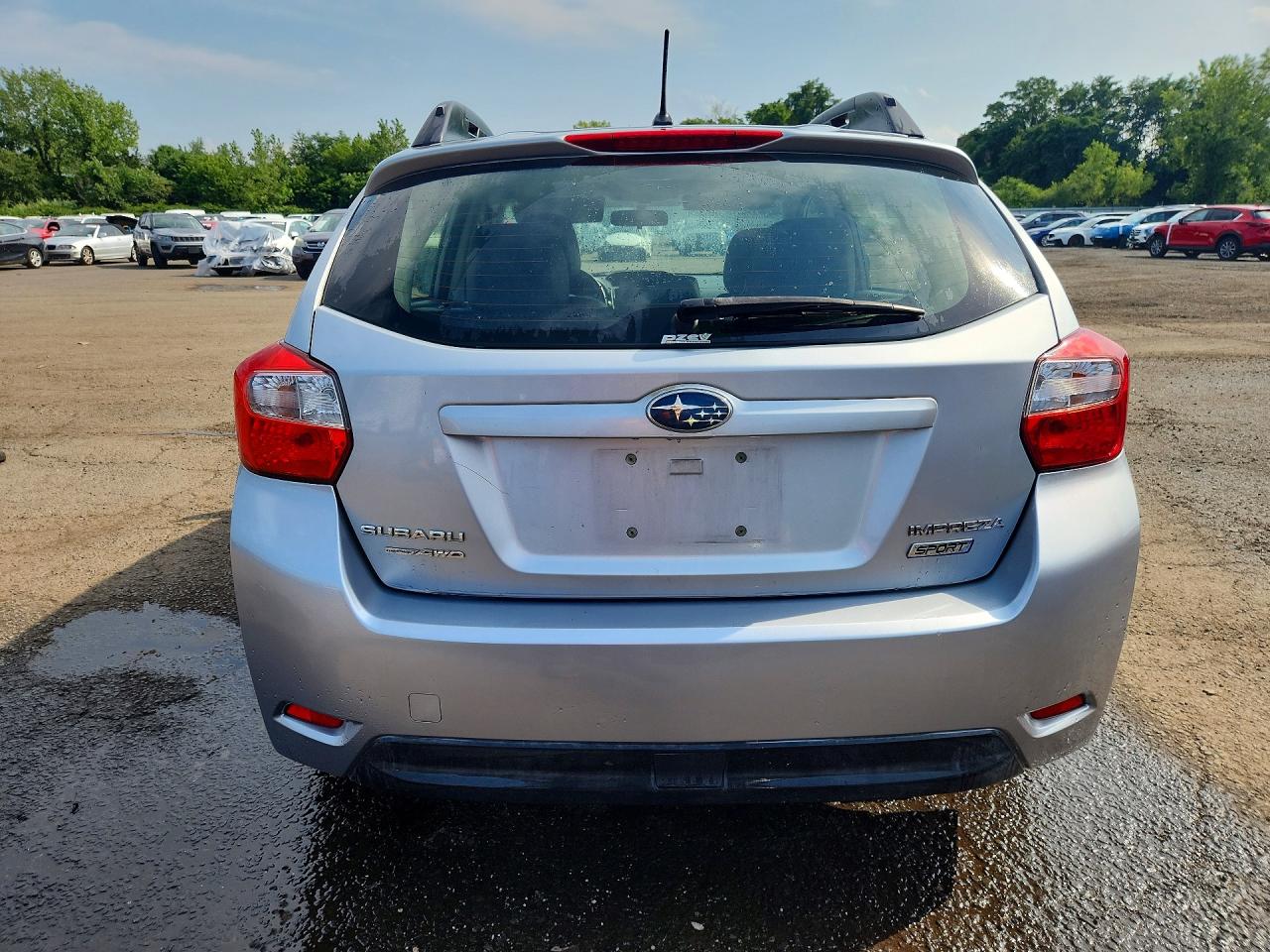 2013 Subaru Impreza Sport Limited Silver vin: JF1GPAS65D2866892