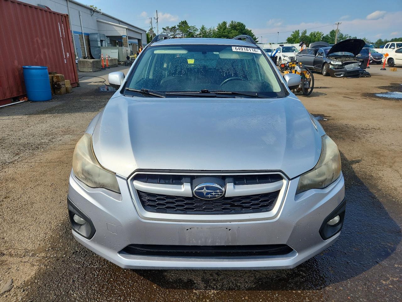 2013 Subaru Impreza Sport Limited Silver vin: JF1GPAS65D2866892