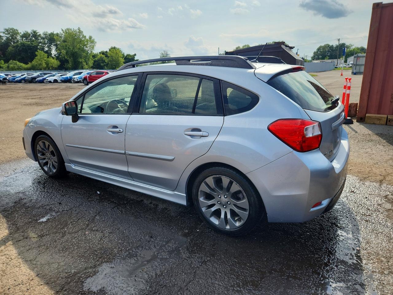 2013 Subaru Impreza Sport Limited Silver vin: JF1GPAS65D2866892