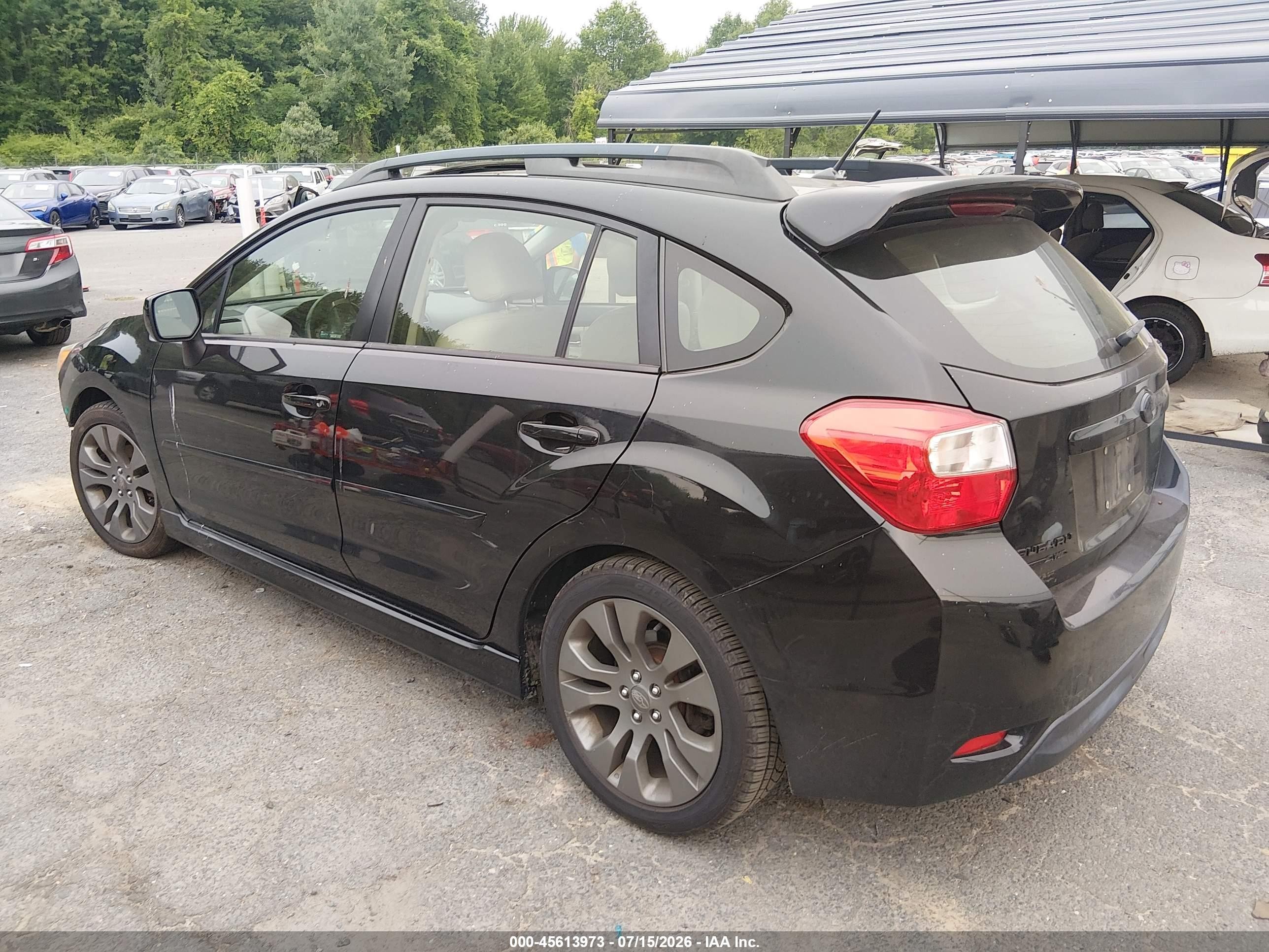 2013 Subaru Impreza 2.0i Sport Limited Black vin: JF1GPAS65DH851872