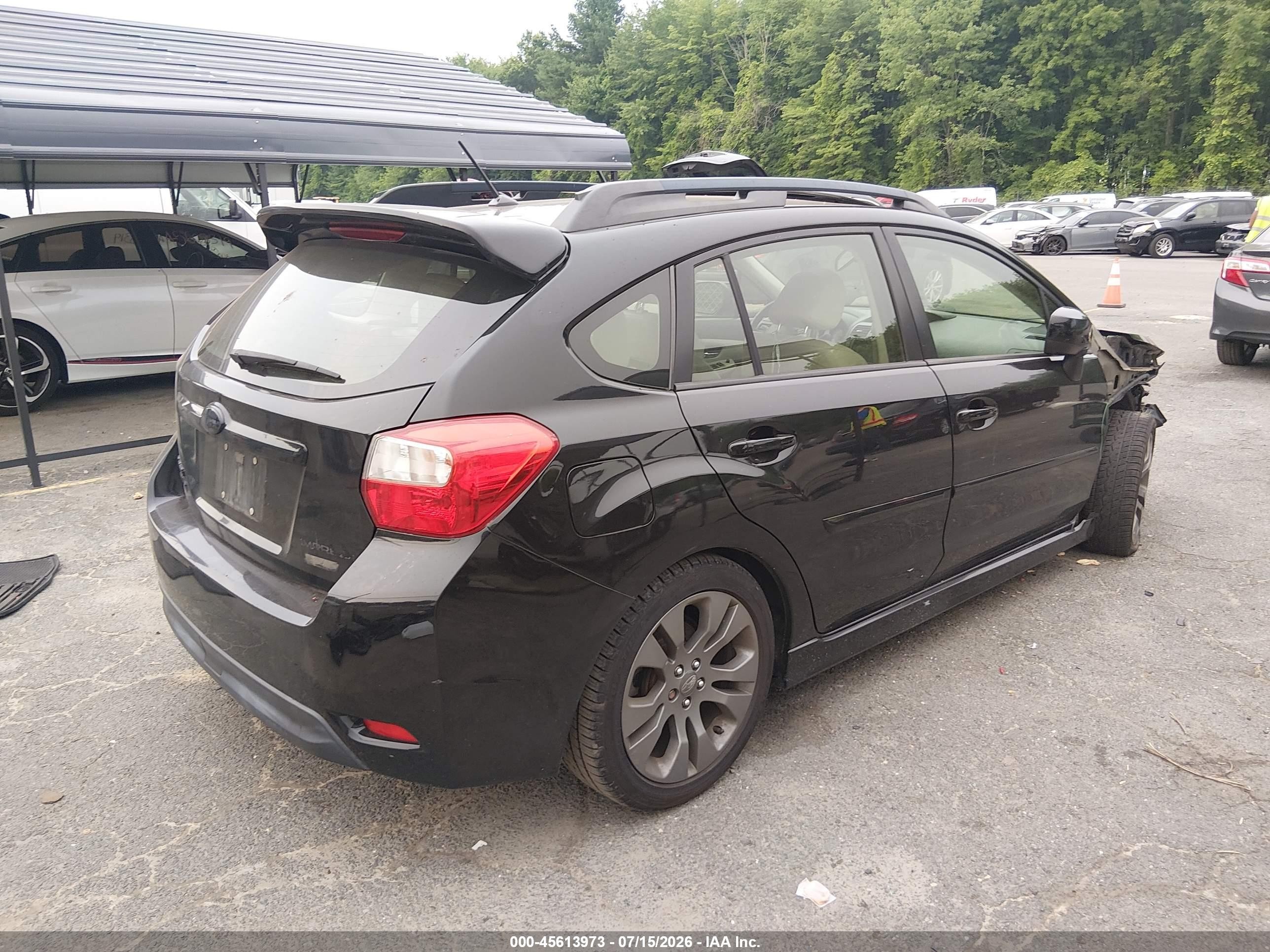 2013 Subaru Impreza 2.0i Sport Limited Black vin: JF1GPAS65DH851872