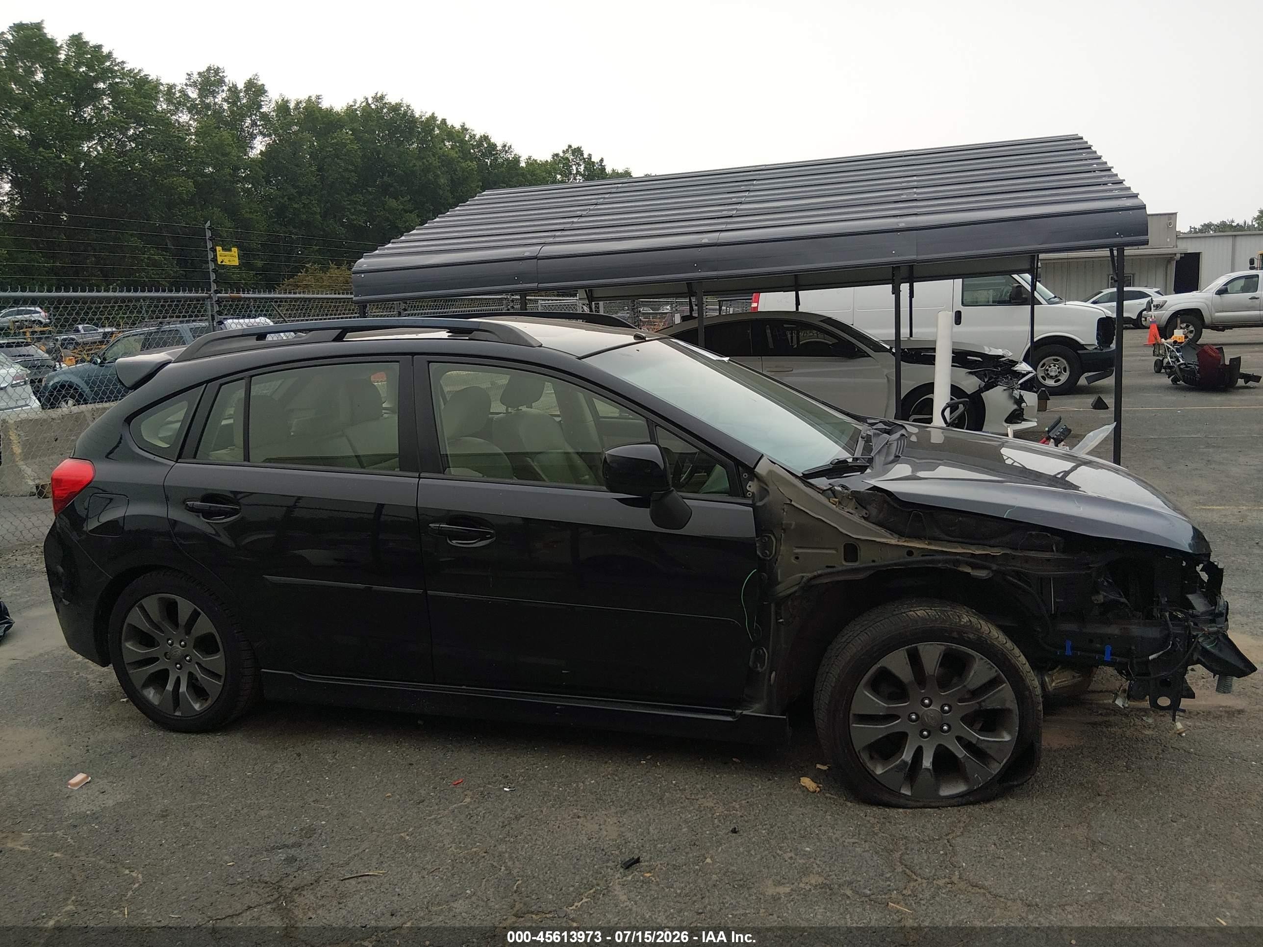 2013 Subaru Impreza 2.0i Sport Limited Black vin: JF1GPAS65DH851872