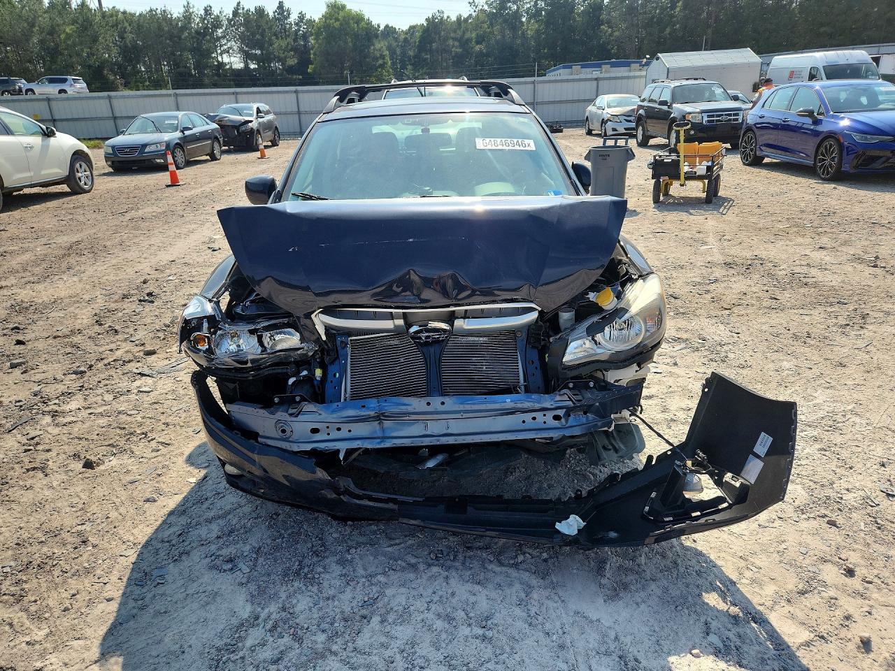 2014 Subaru Impreza Sport Limited Blue vin: JF1GPAS65EH292924