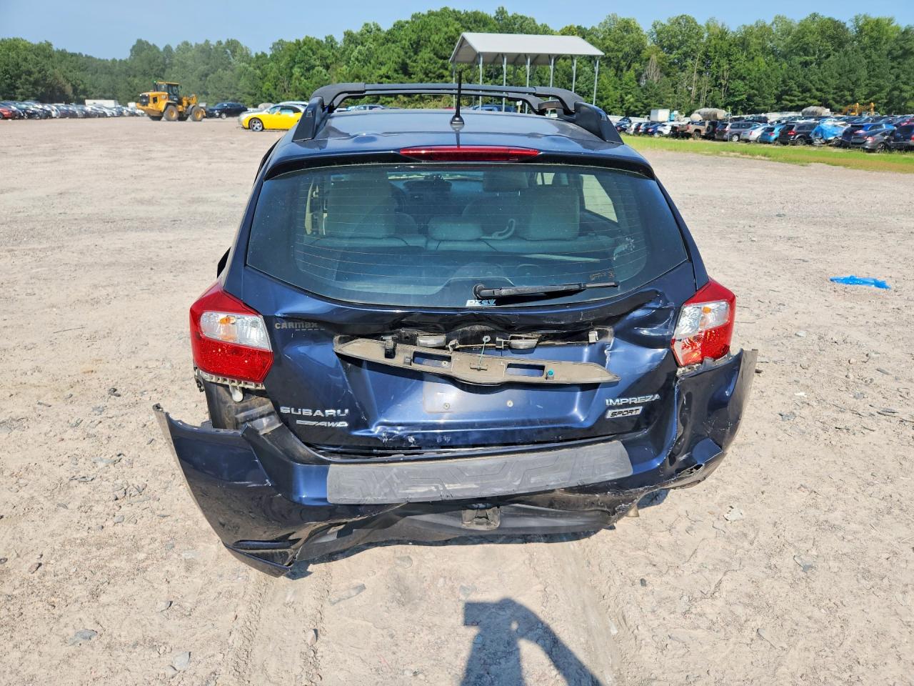 2014 Subaru Impreza Sport Limited Blue vin: JF1GPAS65EH292924