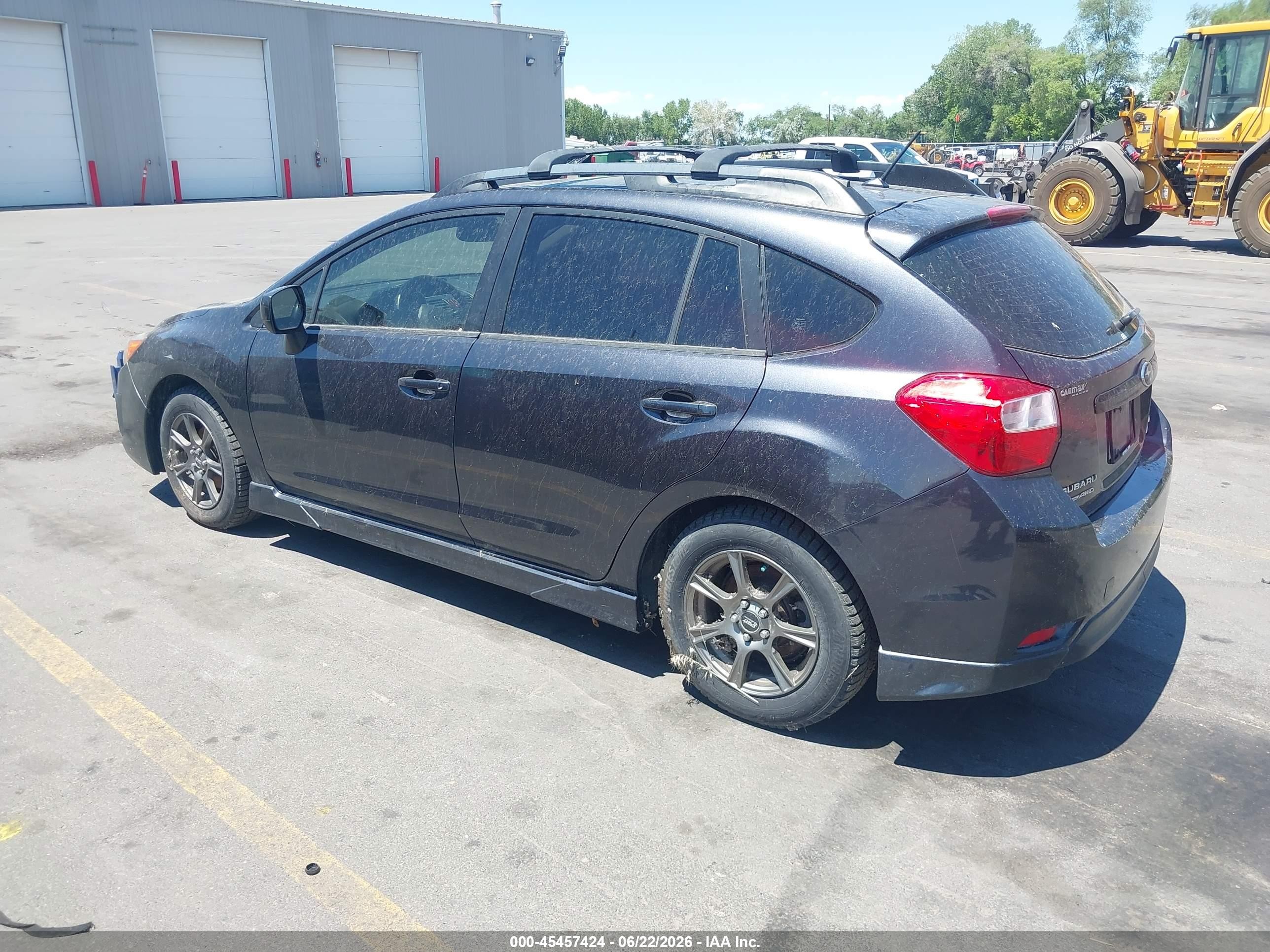 2012 Subaru Impreza 2.0i Sport Limited Black vin: JF1GPAS66CH246242