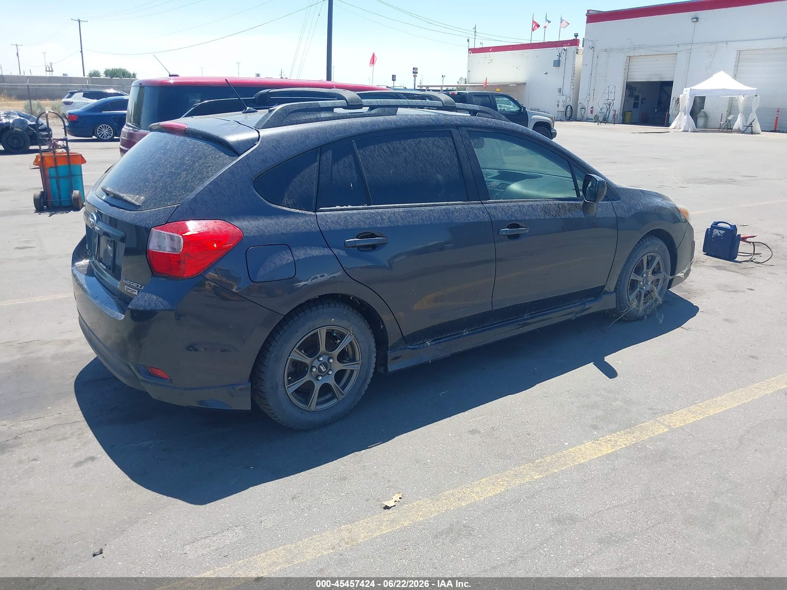 2012 Subaru Impreza 2.0i Sport Limited Black vin: JF1GPAS66CH246242