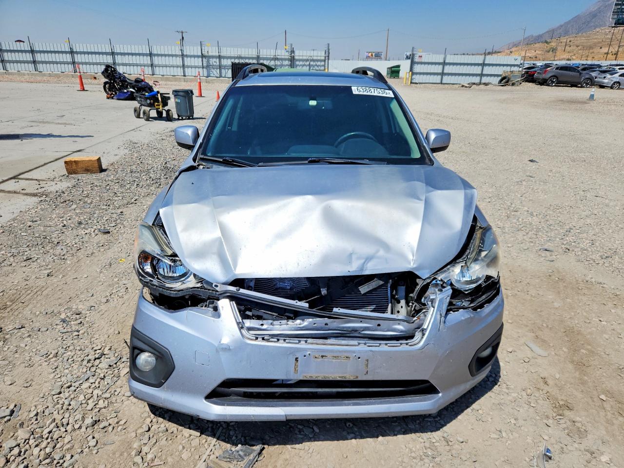 2013 Subaru Impreza Sport Limited Silver vin: JF1GPAS66D2884351