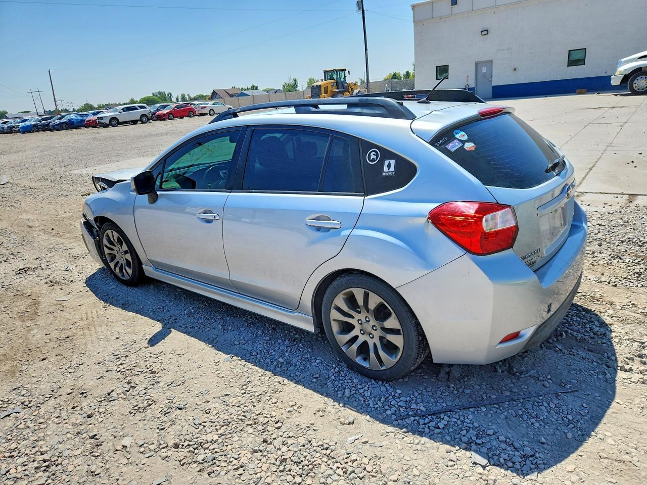 2013 Subaru Impreza Sport Limited Silver vin: JF1GPAS66D2884351