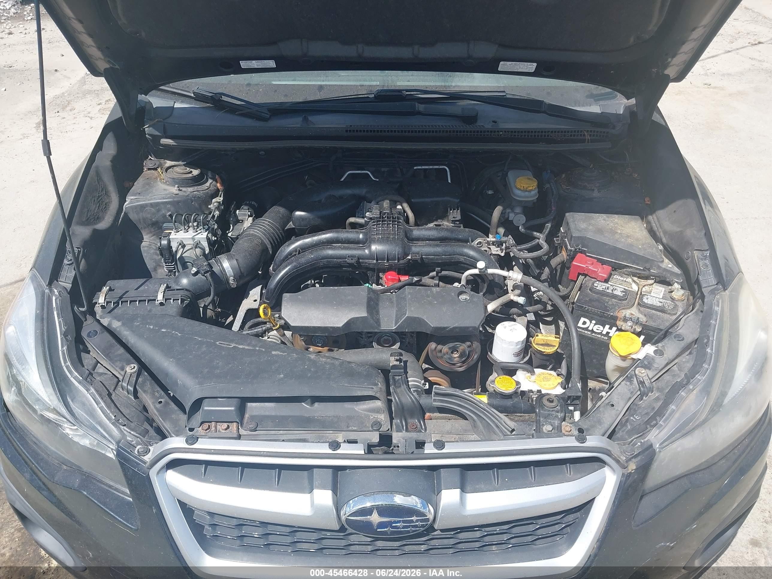 2014 Subaru Impreza 2.0i Sport Limited Black vin: JF1GPAS66E8210733