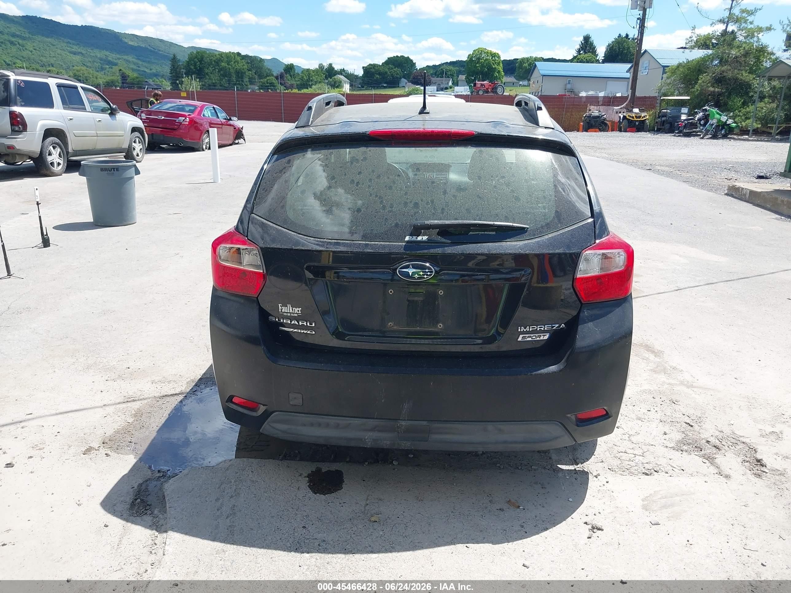 2014 Subaru Impreza 2.0i Sport Limited Black vin: JF1GPAS66E8210733