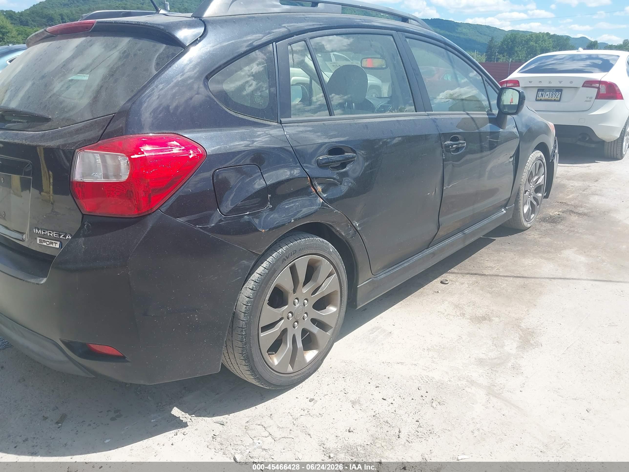 2014 Subaru Impreza 2.0i Sport Limited Black vin: JF1GPAS66E8210733