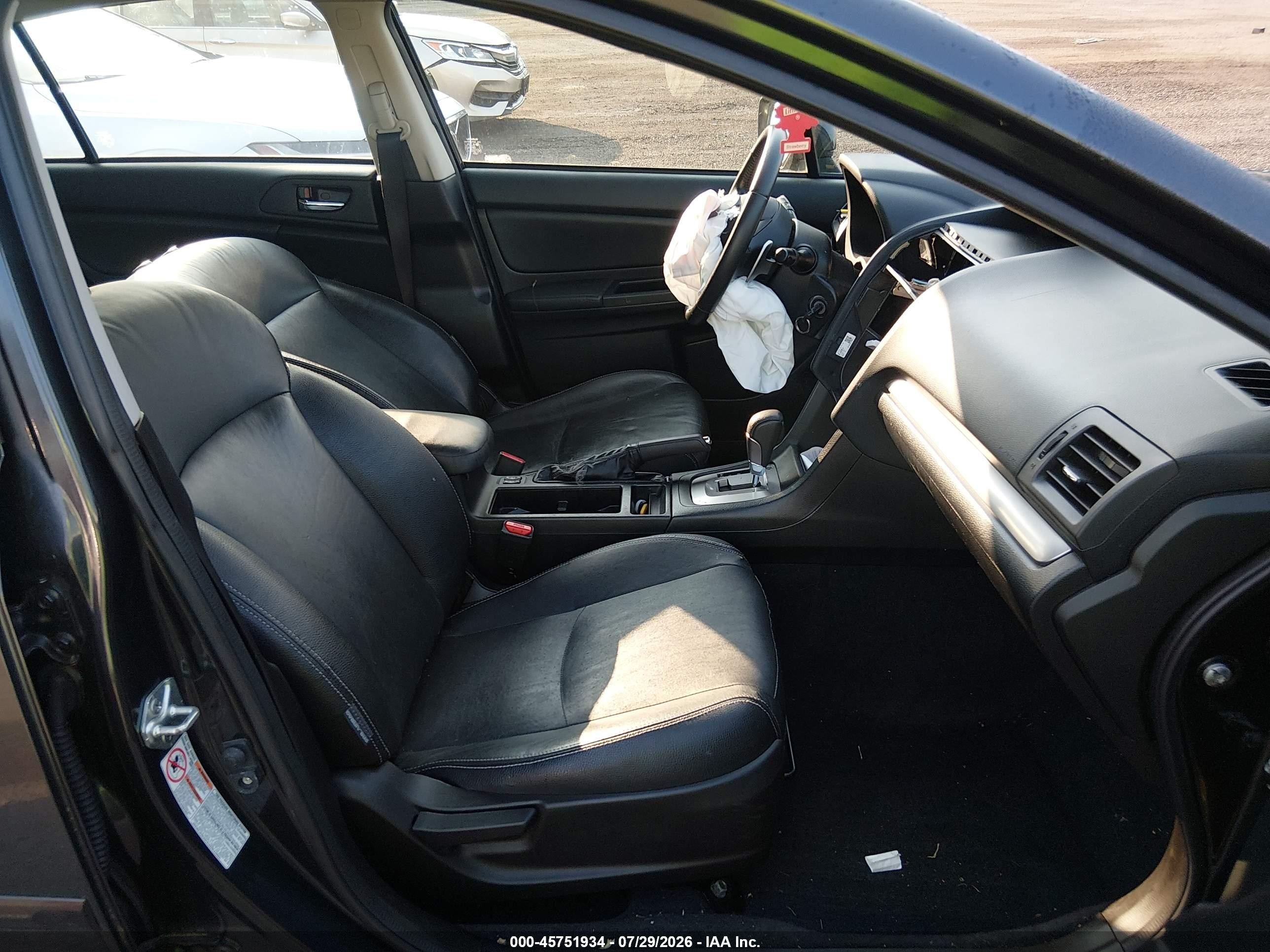 2012 Subaru Impreza 2.0i Sport Limited Black vin: JF1GPAS67CH221477