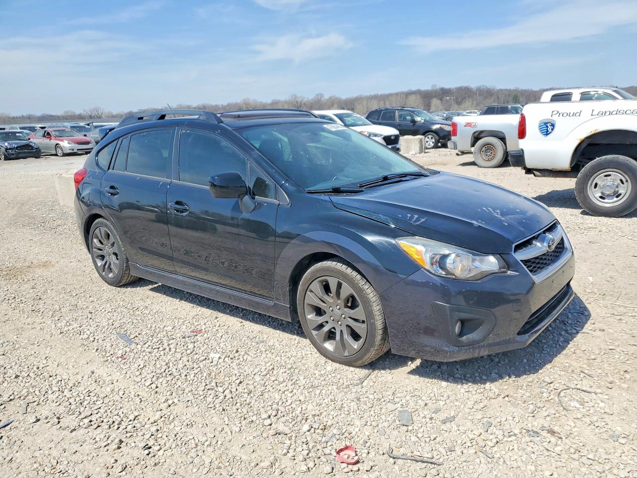 2012 Subaru Impreza Sport Limited Black vin: JF1GPAS67CH231488