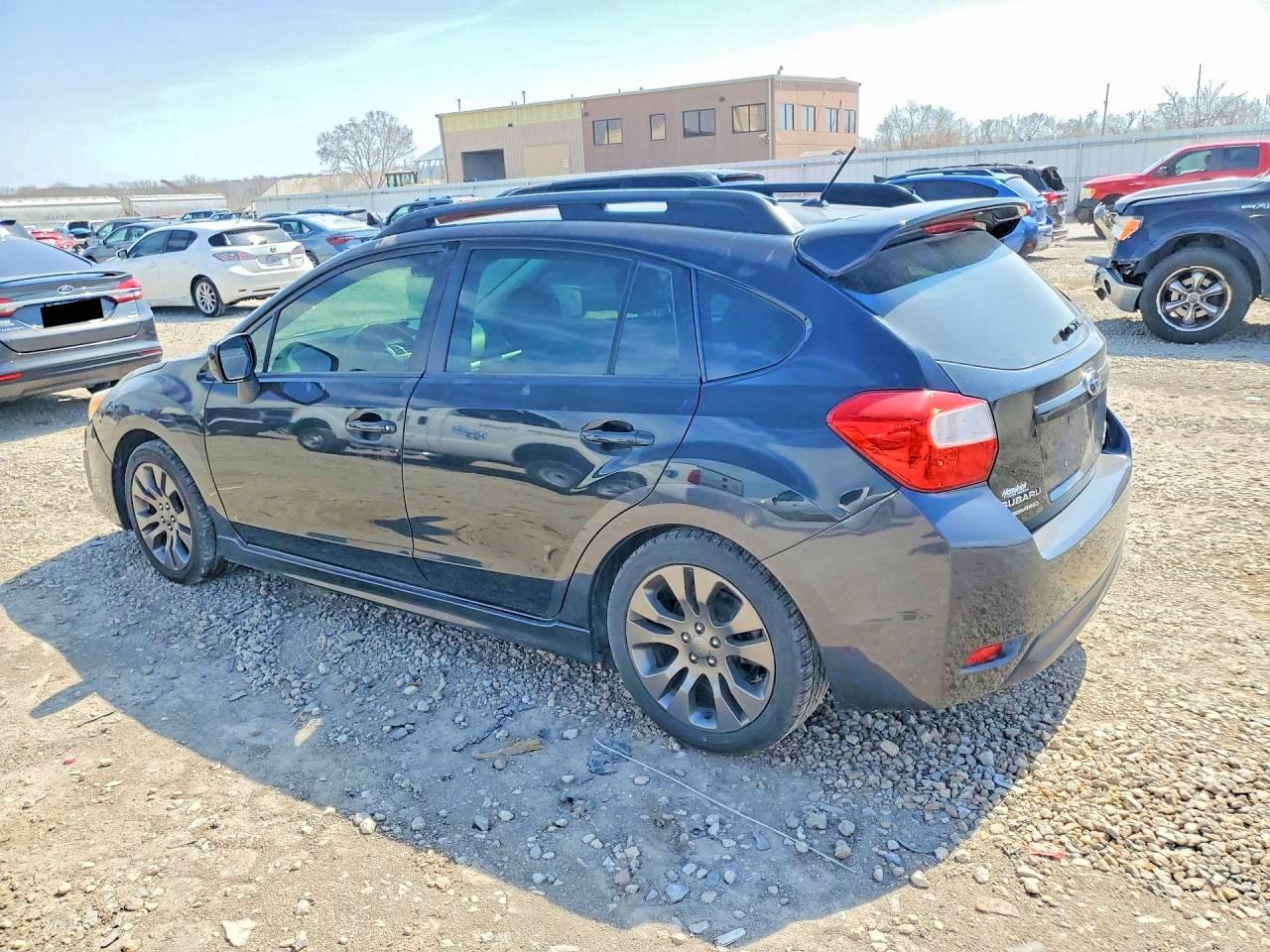 2012 Subaru Impreza Sport Limited Black vin: JF1GPAS67CH231488