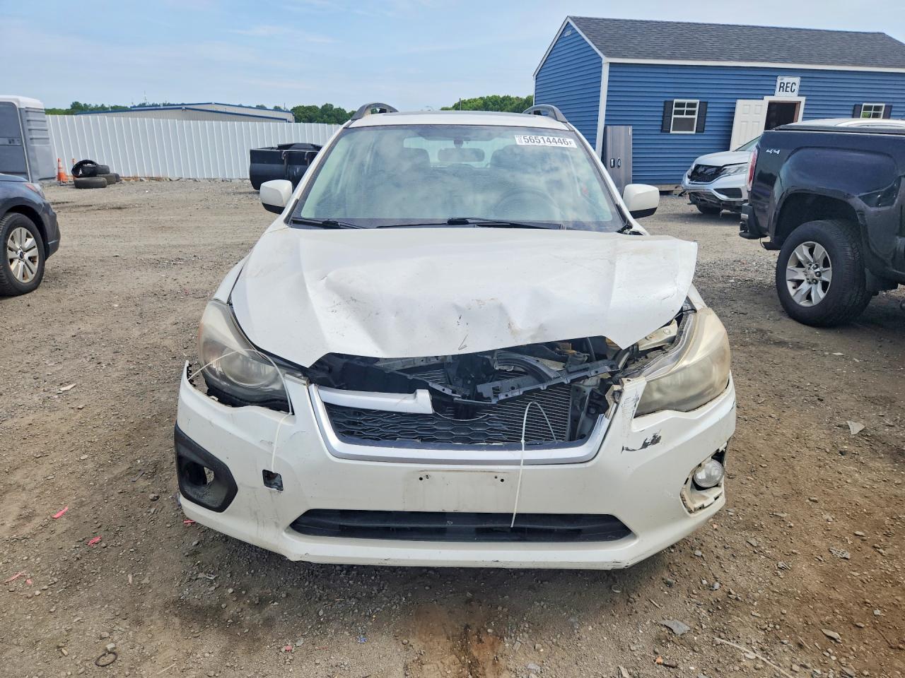 2012 Subaru Impreza Sport Limited White vin: JF1GPAS68CH215140