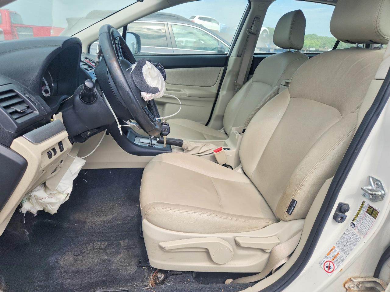 2012 Subaru Impreza Sport Limited White vin: JF1GPAS68CH215140