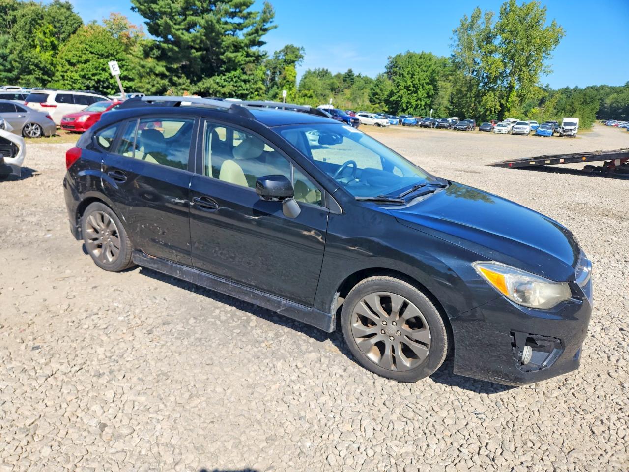 2012 Subaru Impreza Sport Limited Black vin: JF1GPAS68CH224680