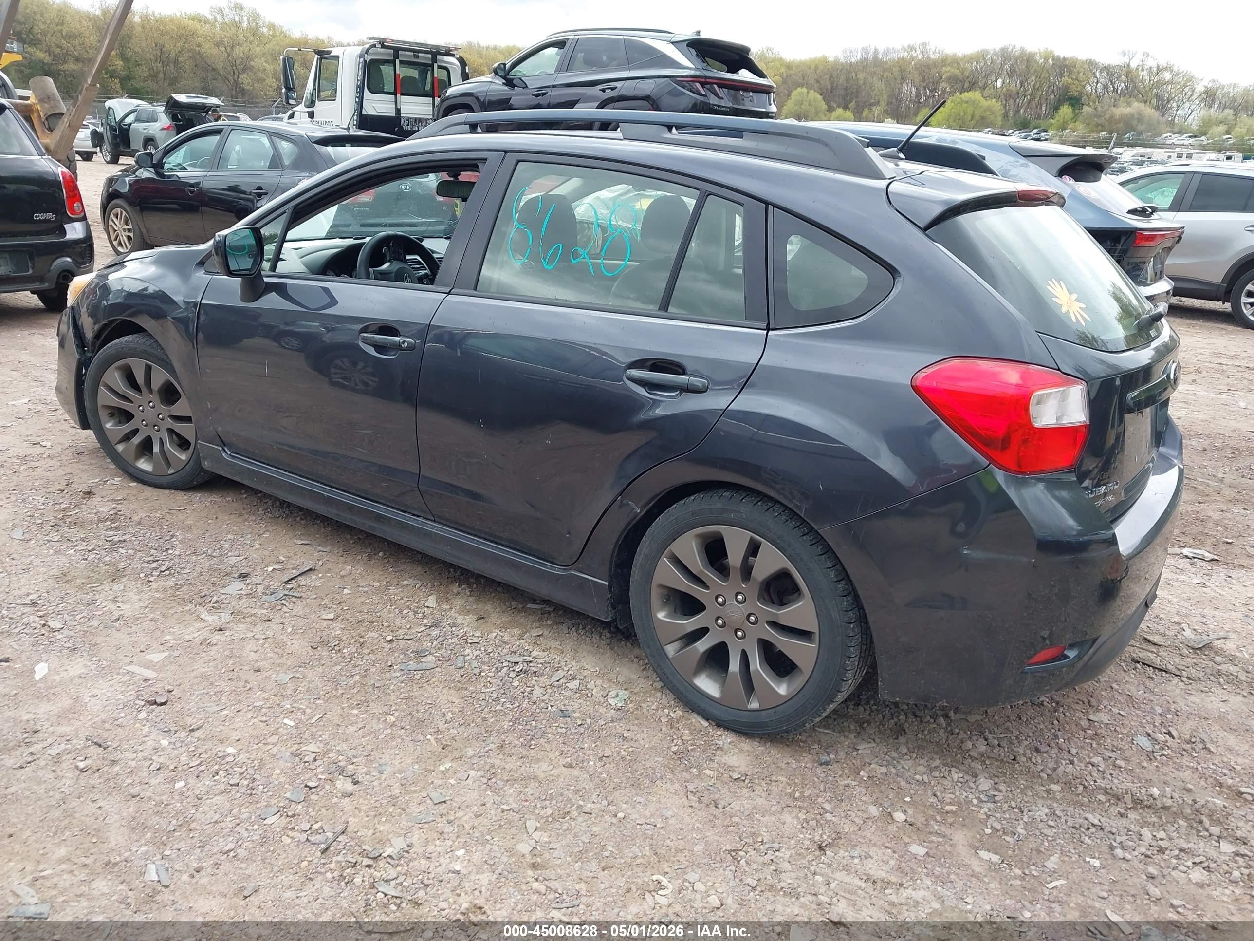 2013 Subaru Impreza 2.0i Sport Limited Pewter vin: JF1GPAS68D2866305