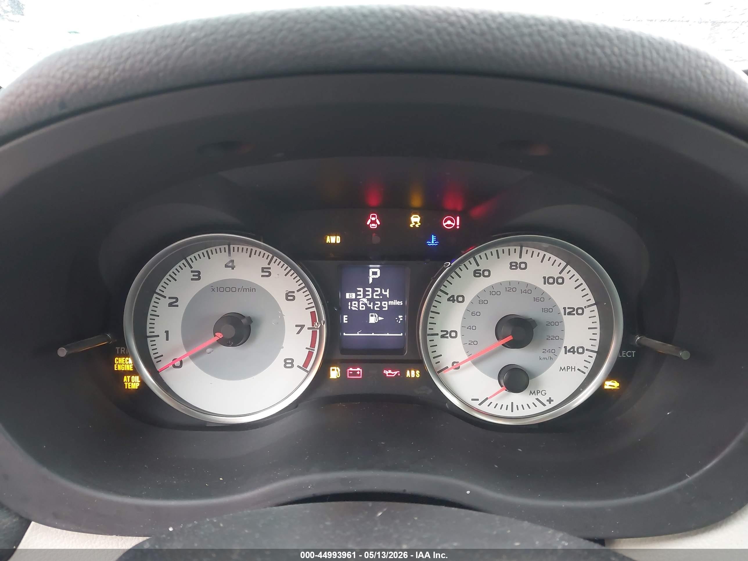 2013 Subaru Impreza 2.0i Sport Limited Black vin: JF1GPAS68DH208366