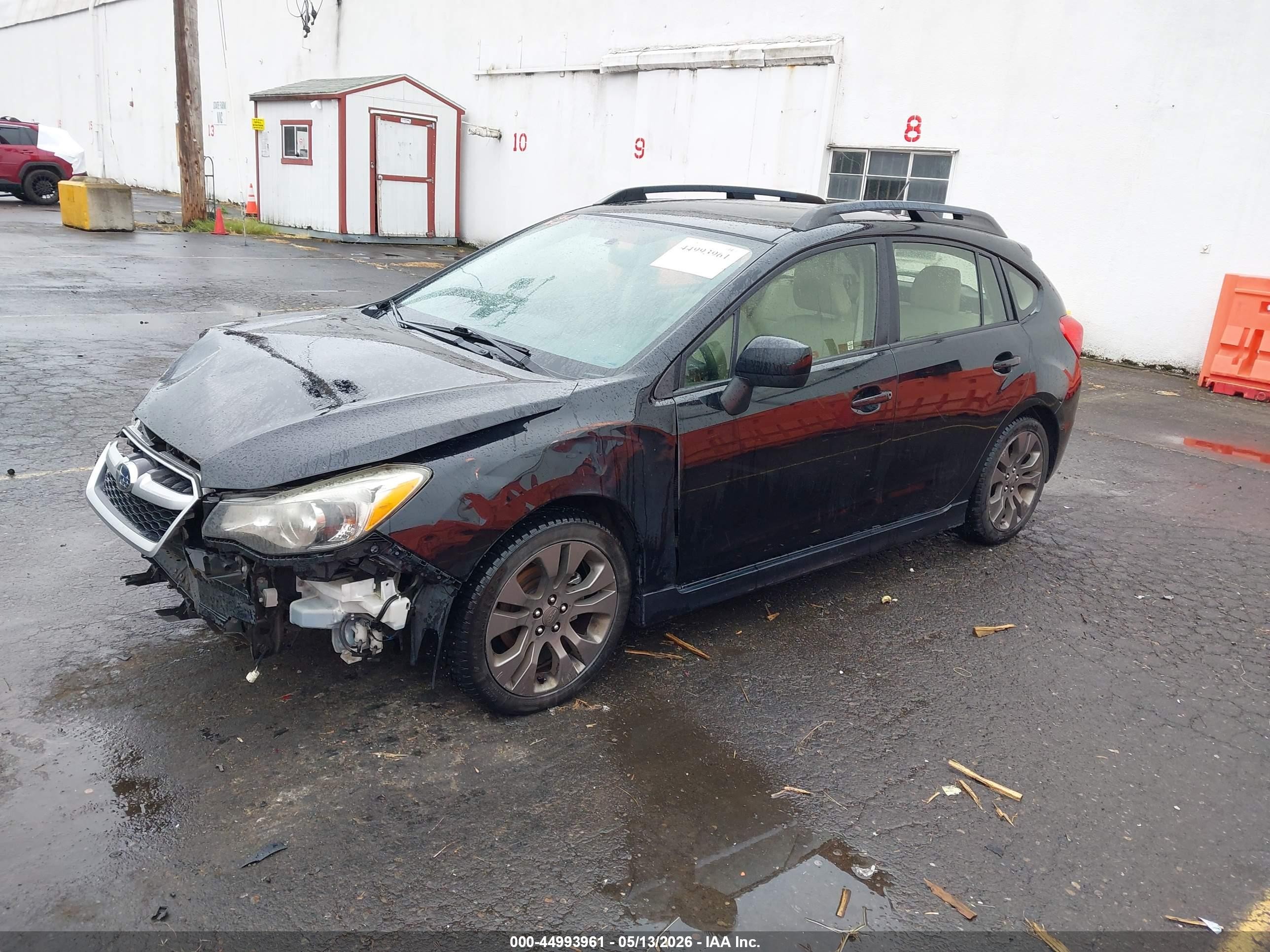 2013 Subaru Impreza 2.0i Sport Limited Black vin: JF1GPAS68DH208366