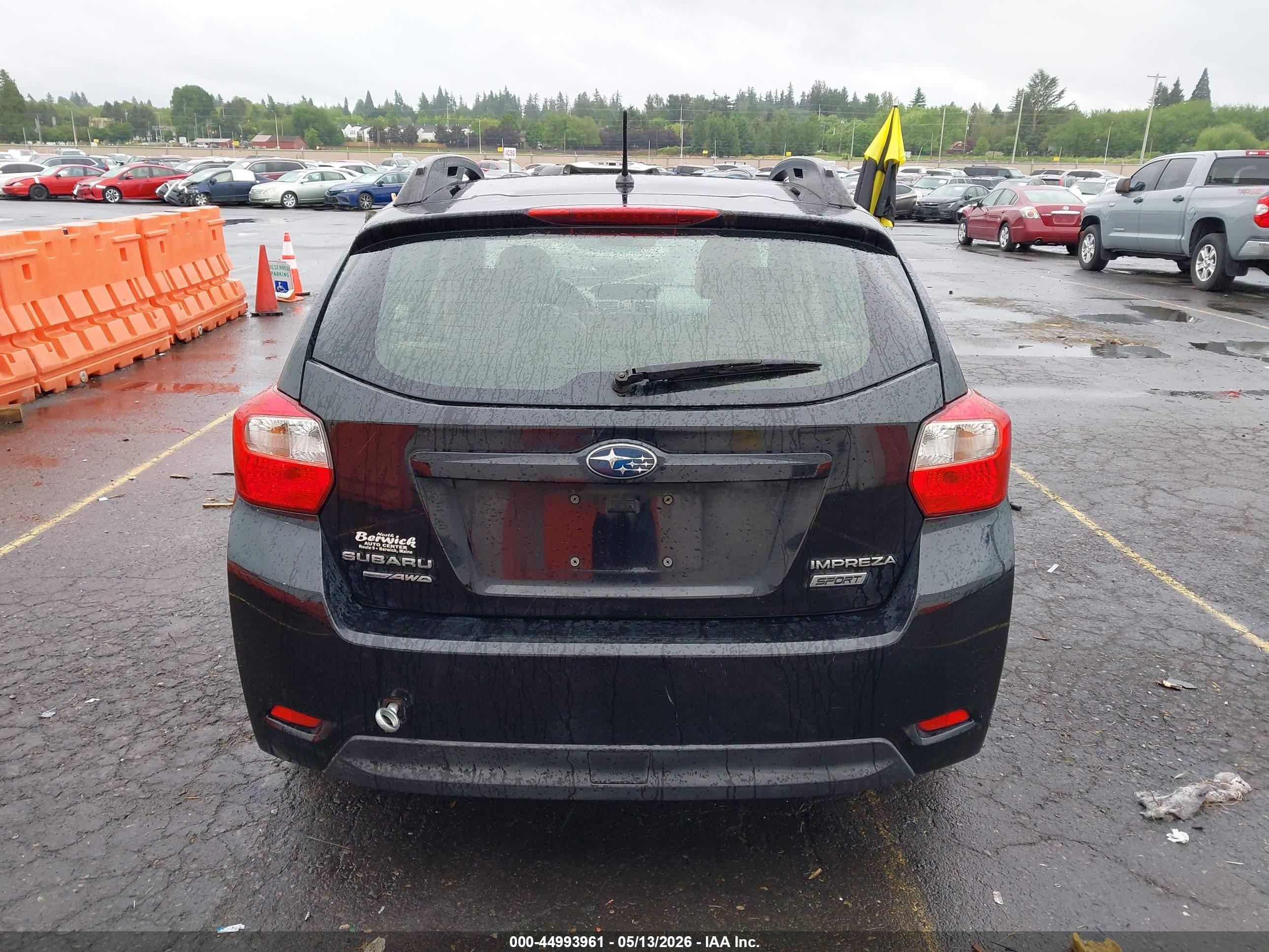 2013 Subaru Impreza 2.0i Sport Limited Black vin: JF1GPAS68DH208366