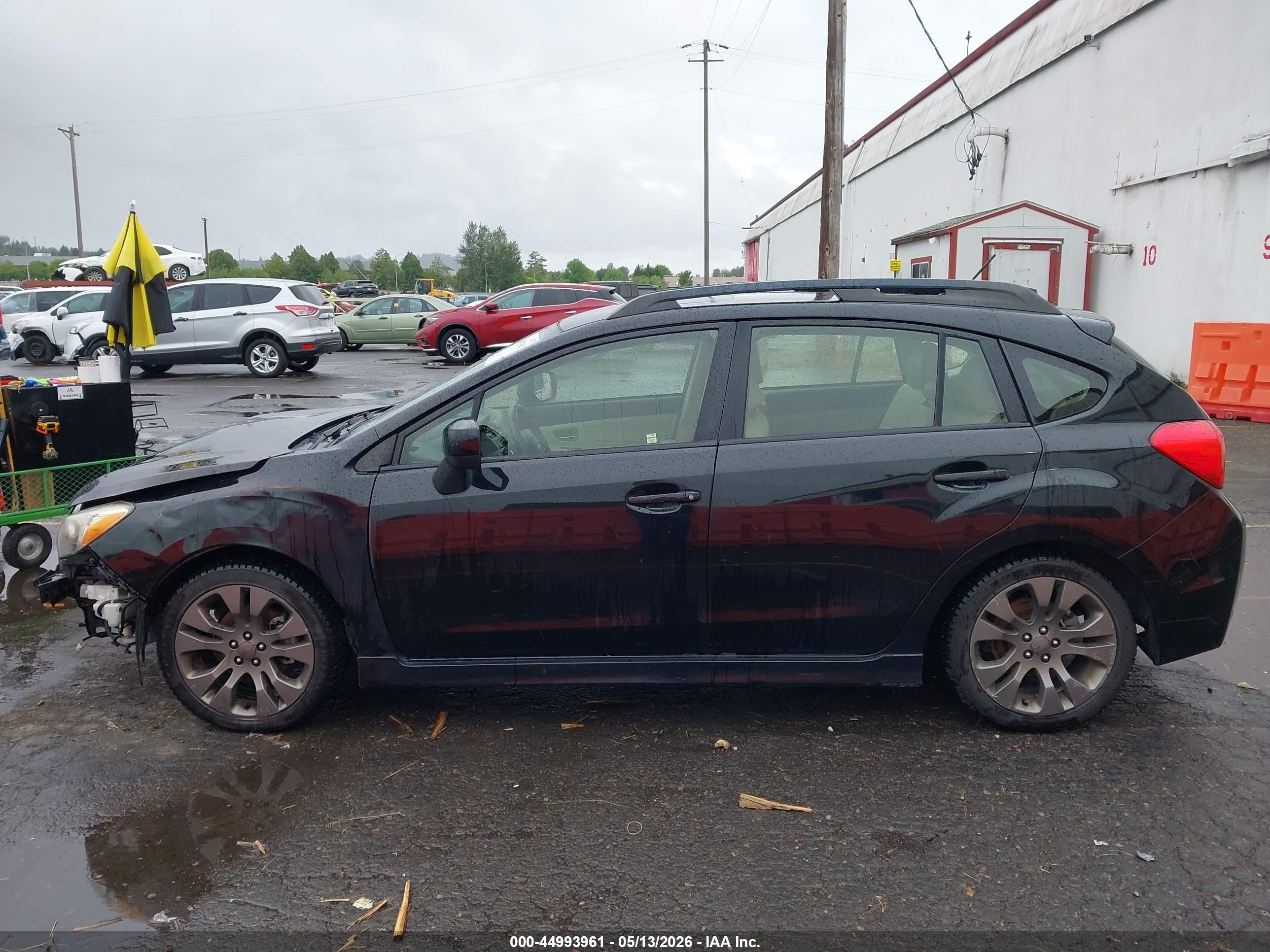 2013 Subaru Impreza 2.0i Sport Limited Black vin: JF1GPAS68DH208366