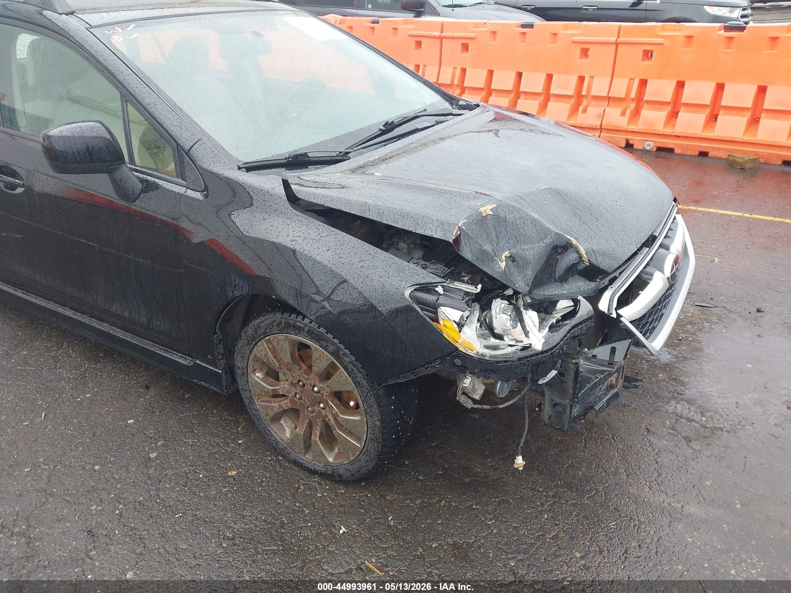 2013 Subaru Impreza 2.0i Sport Limited Black vin: JF1GPAS68DH208366