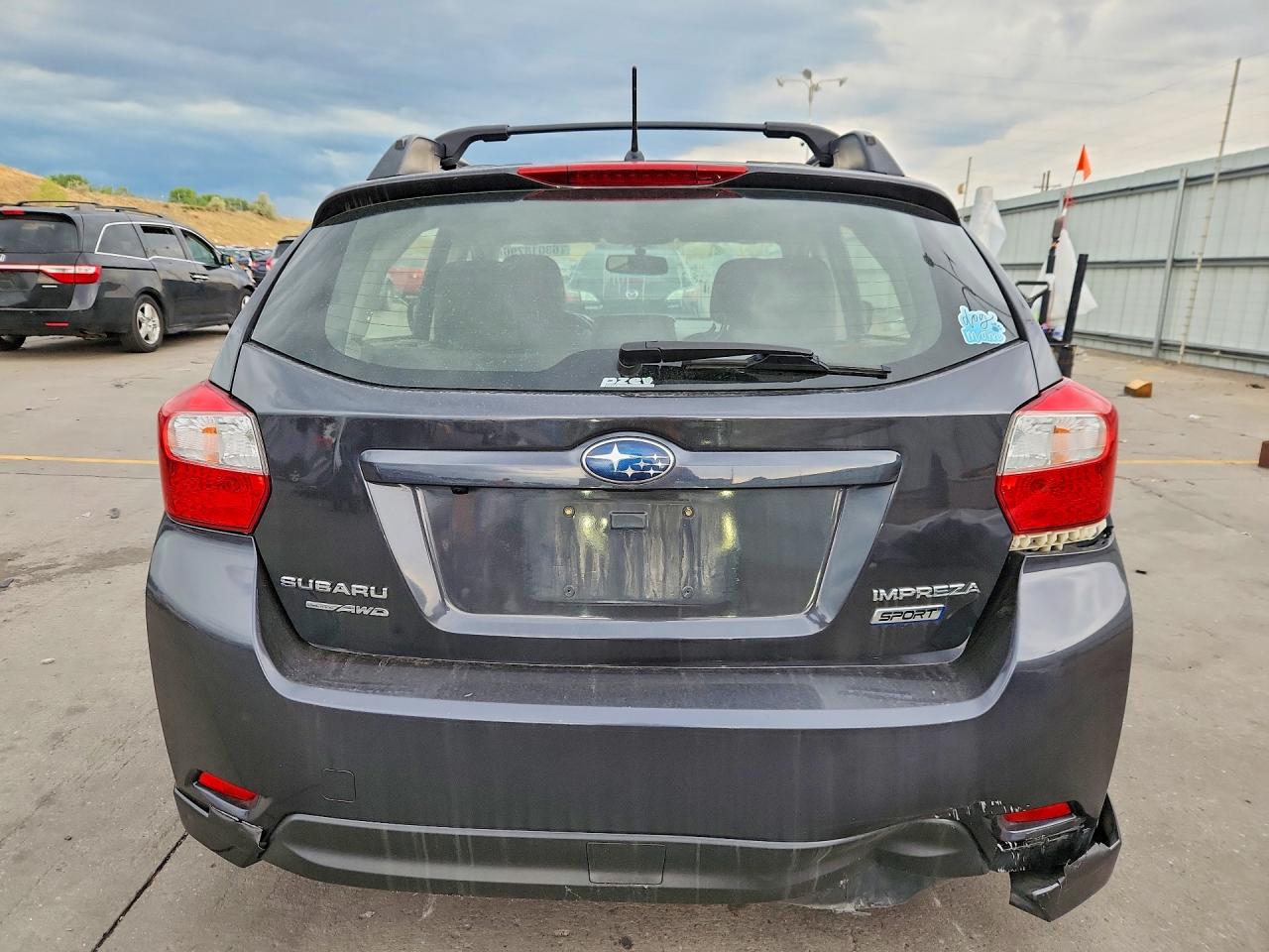 2014 Subaru Impreza Sport Limited Угольный vin: JF1GPAS68E8304810