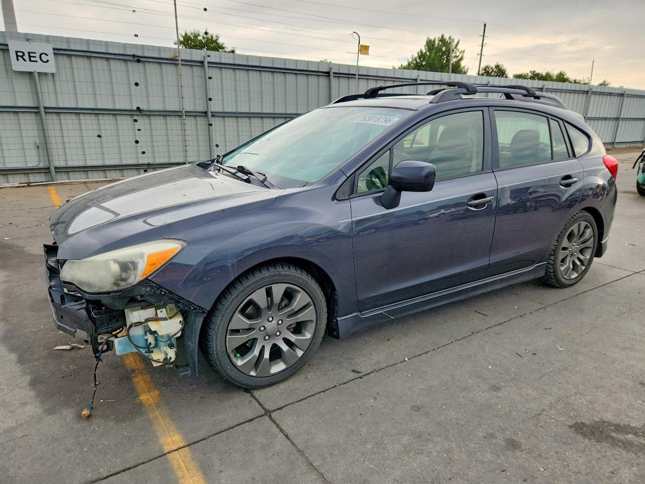 2014 Subaru Impreza Sport Limited Charcoal vin: JF1GPAS68E8304810
