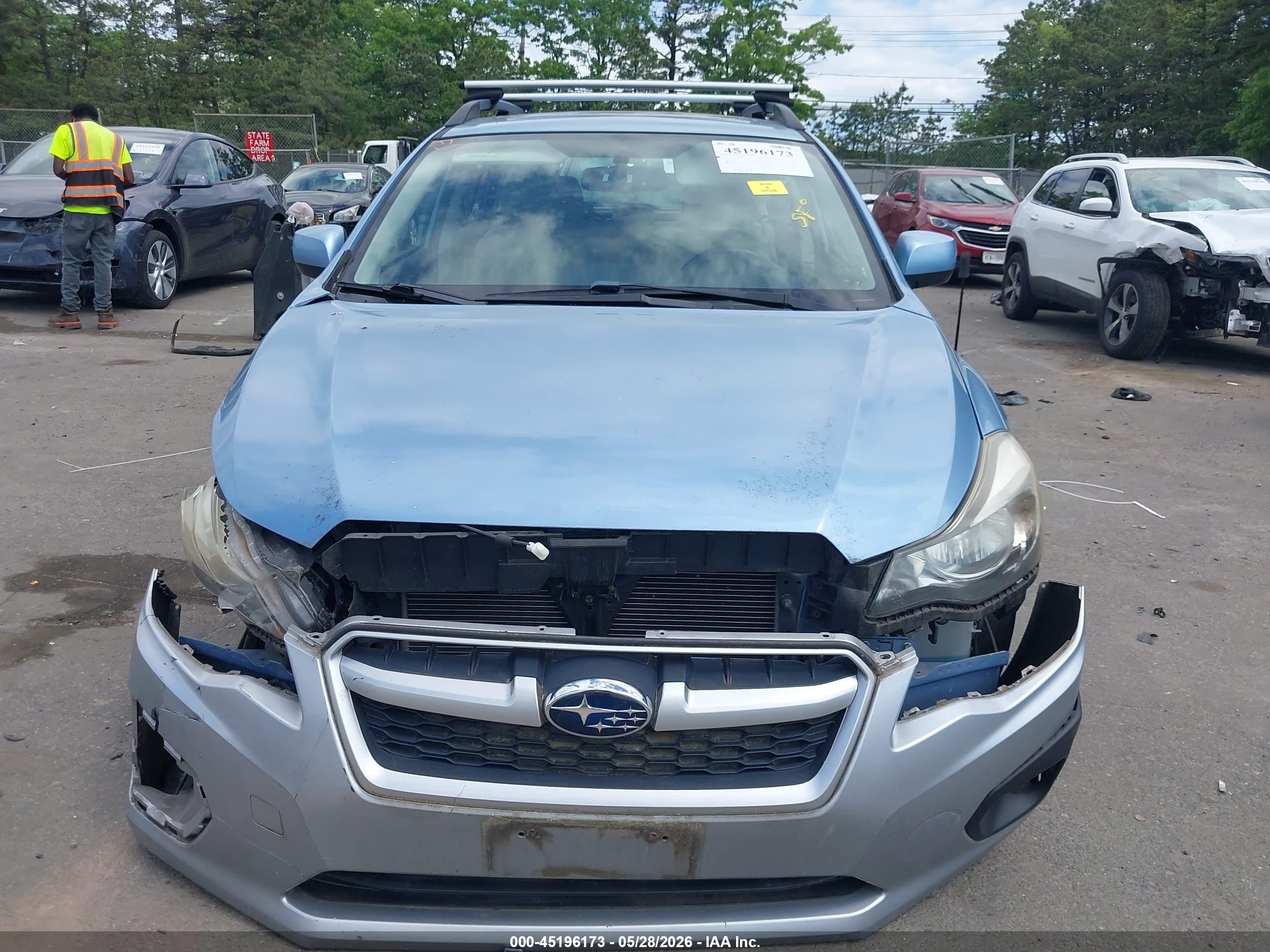 2012 Subaru Impreza 2.0i Sport Limited Синий vin: JF1GPAS69CH213672
