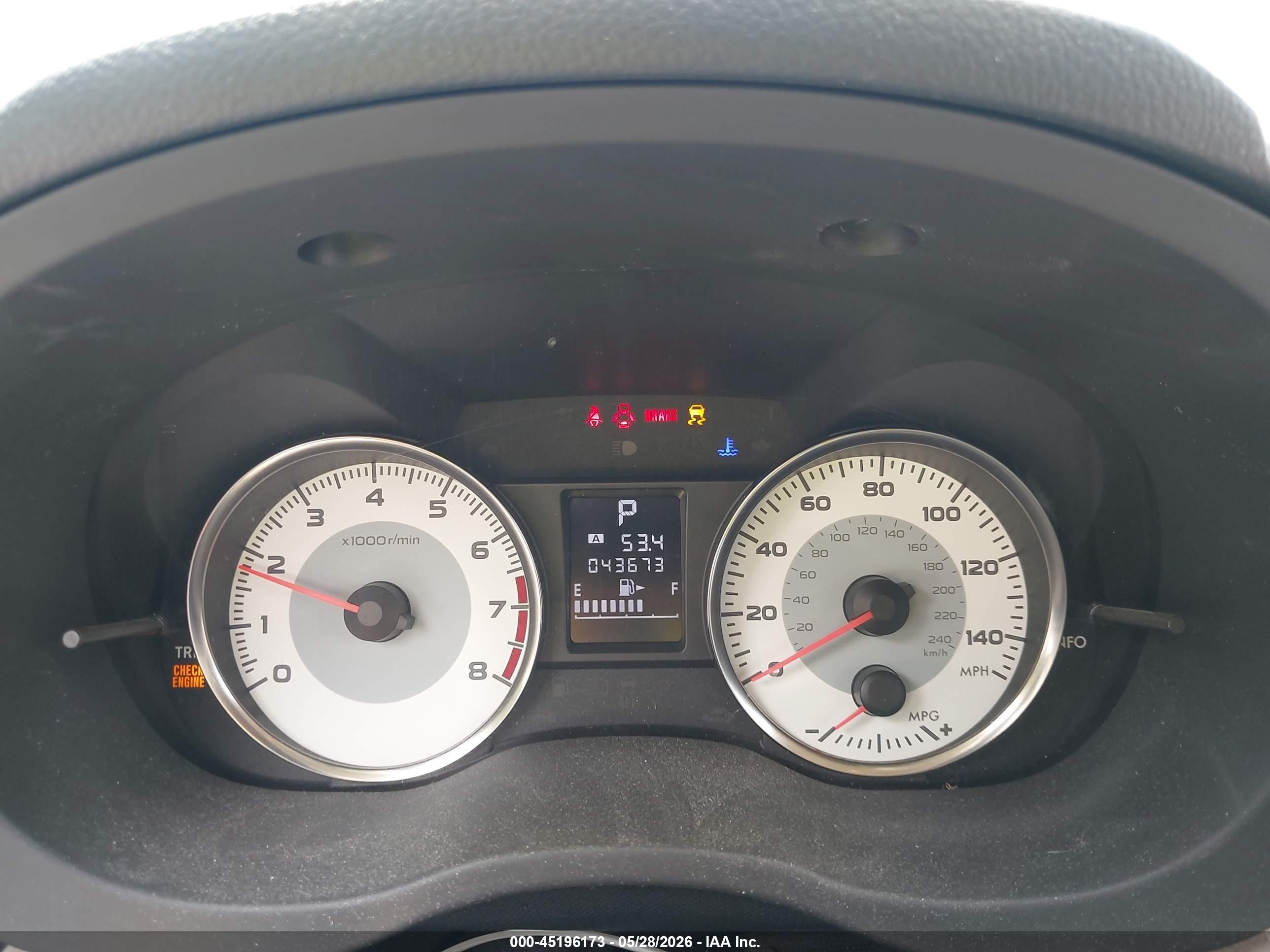 2012 Subaru Impreza 2.0i Sport Limited Синий vin: JF1GPAS69CH213672