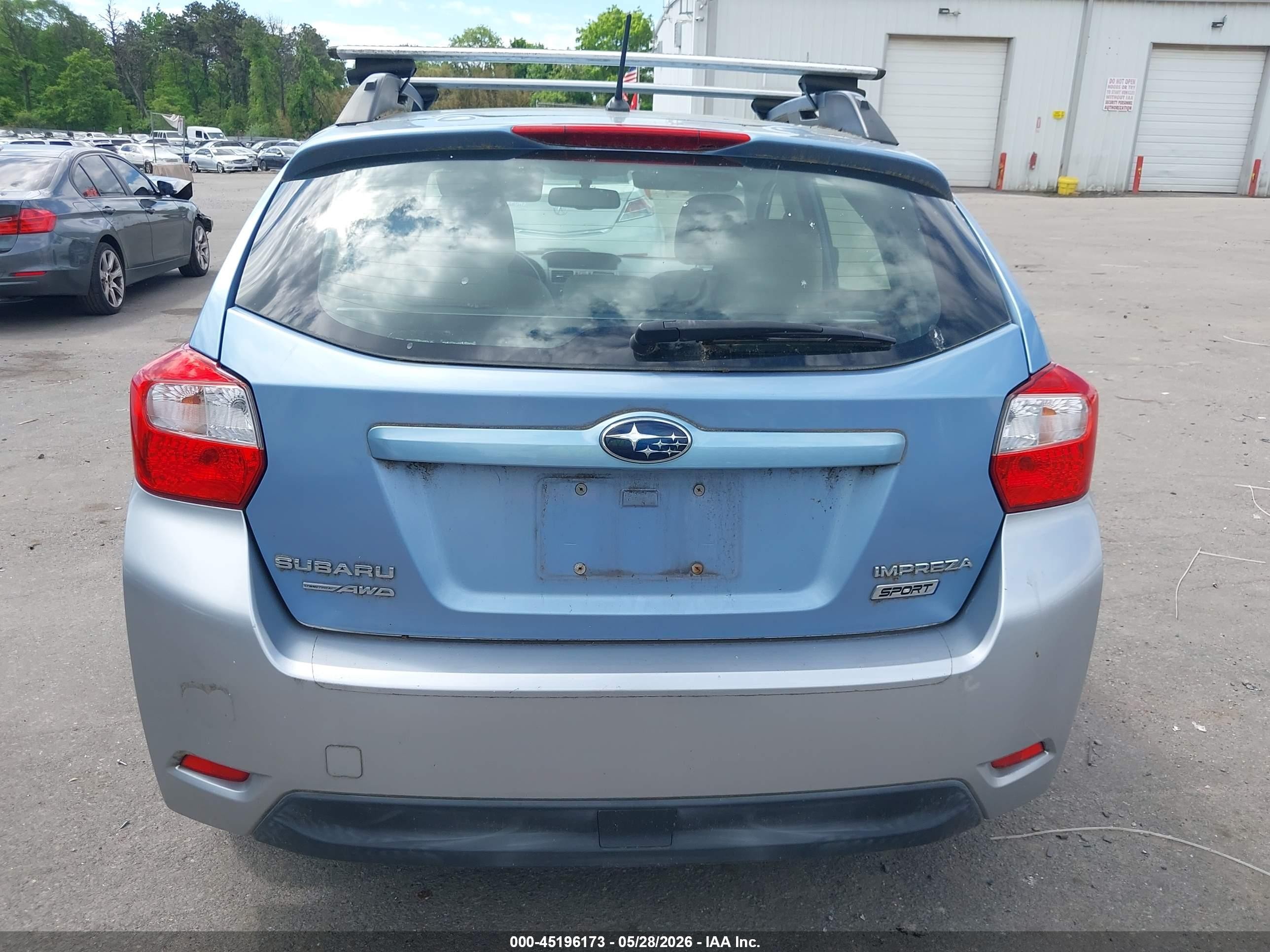 2012 Subaru Impreza 2.0i Sport Limited Синий vin: JF1GPAS69CH213672