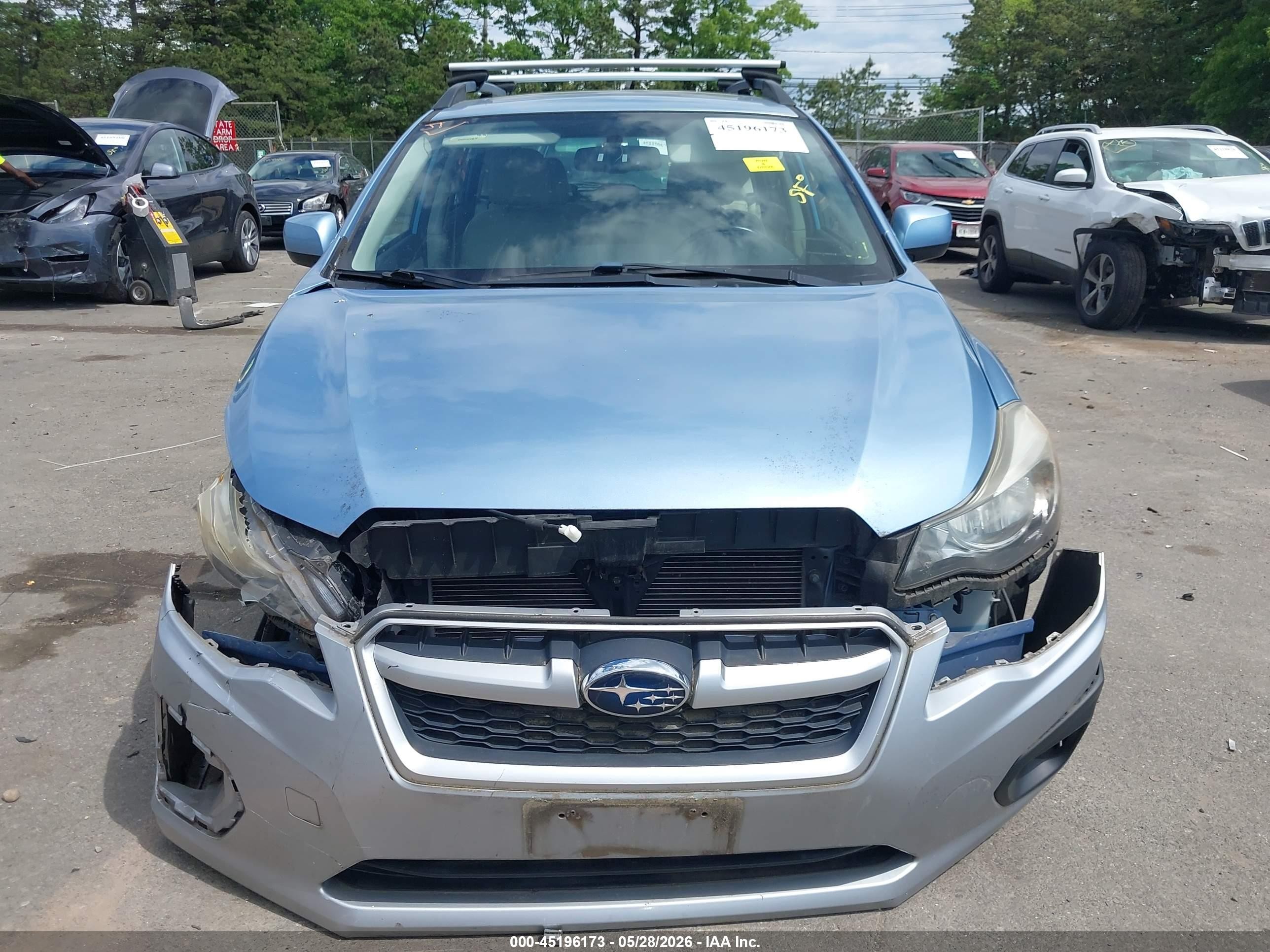 2012 Subaru Impreza 2.0i Sport Limited Синий vin: JF1GPAS69CH213672