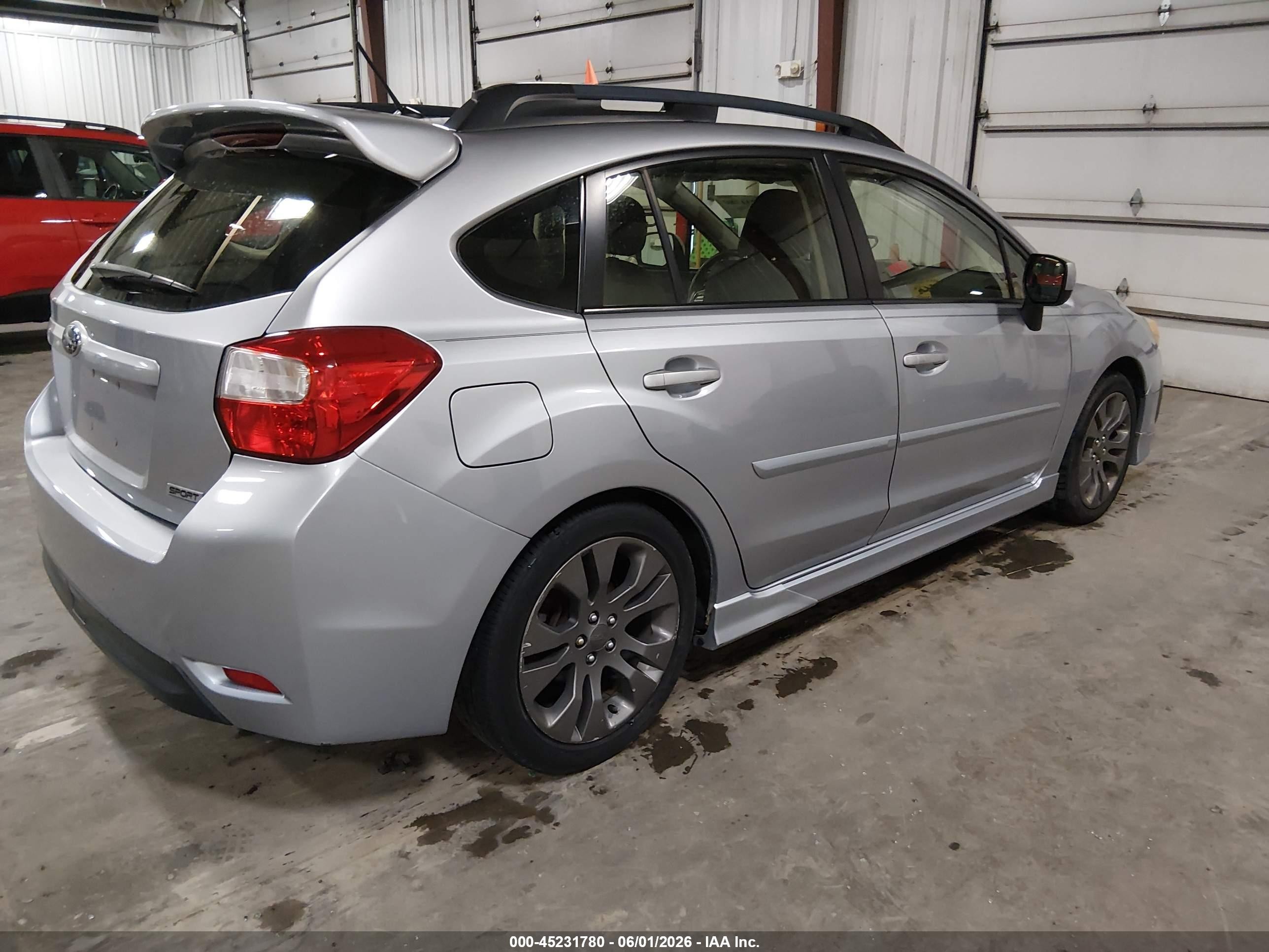 2012 Subaru Impreza 2.0i Sport Limited Серебряный vin: JF1GPAS69CH230861