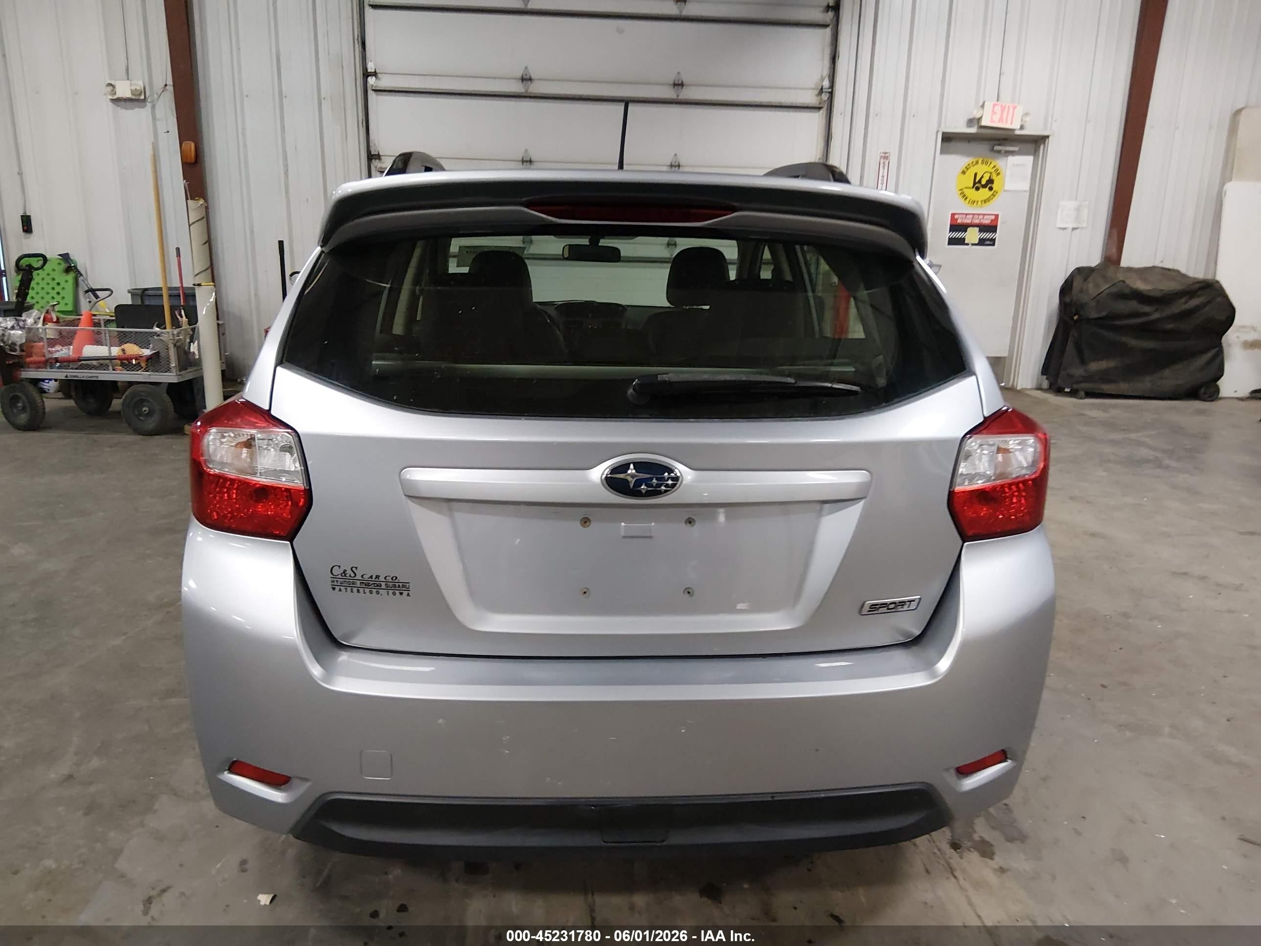 2012 Subaru Impreza 2.0i Sport Limited Серебряный vin: JF1GPAS69CH230861