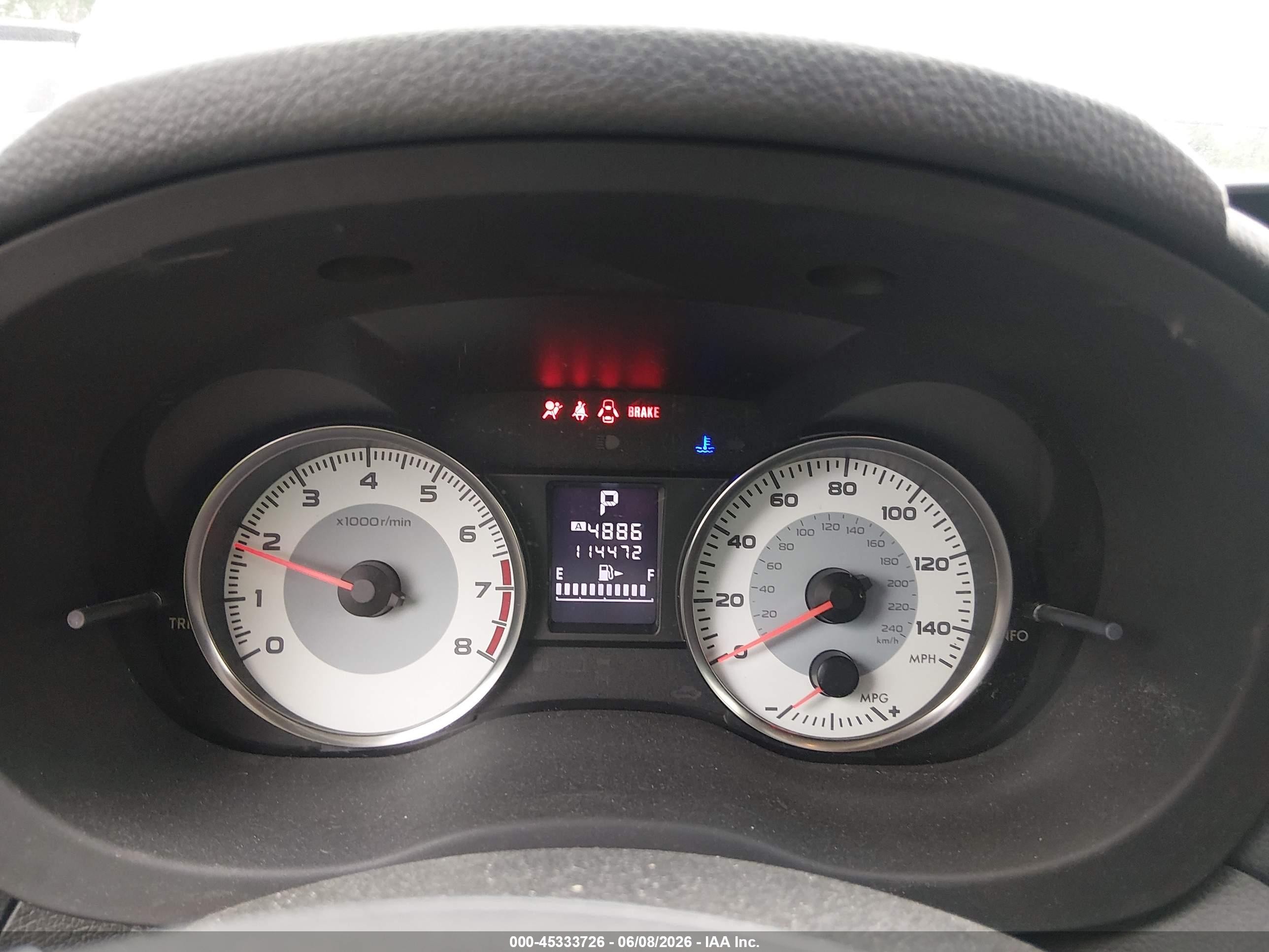 2012 Subaru Impreza 2.0i Sport Limited Blue vin: JF1GPAS69CH232495