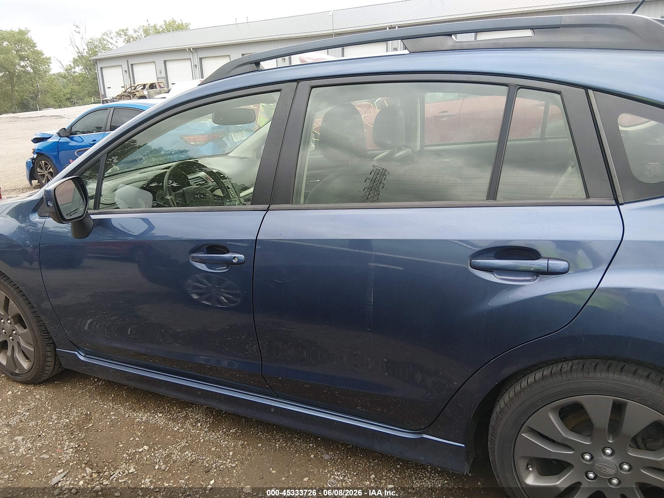 2012 Subaru Impreza 2.0i Sport Limited Blue vin: JF1GPAS69CH232495