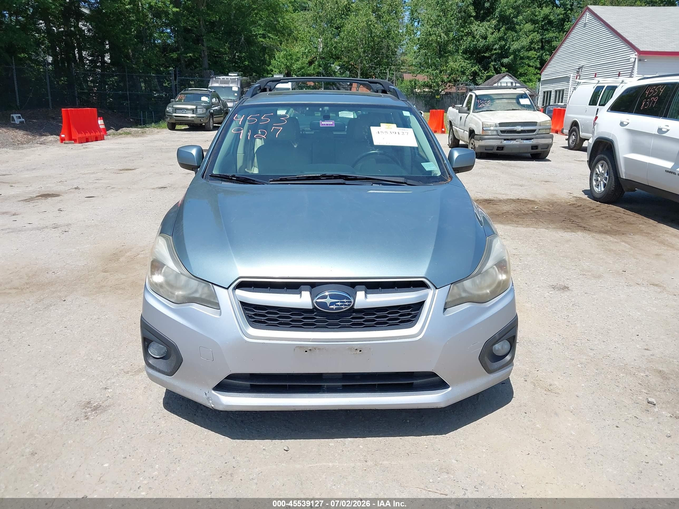 2012 Subaru Impreza 2.0i Sport Limited Blue vin: JF1GPAS69CH236854