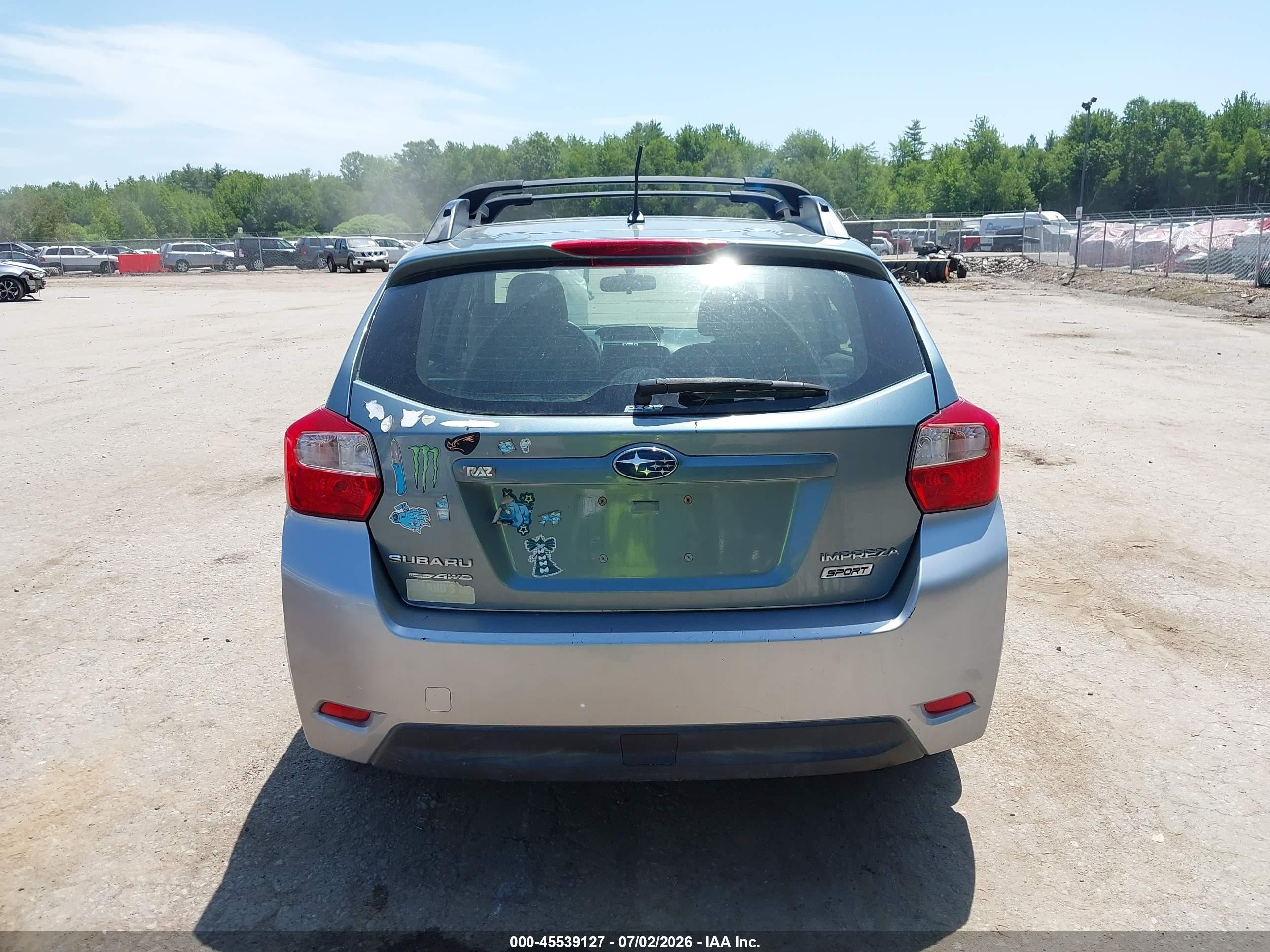 2012 Subaru Impreza 2.0i Sport Limited Blue vin: JF1GPAS69CH236854