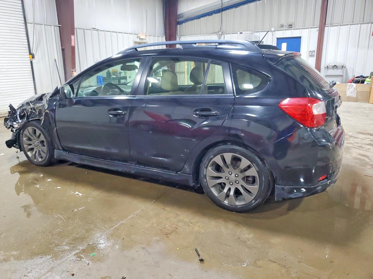 2013 Subaru Impreza Sport Limited Черный vin: JF1GPAS69D2881508