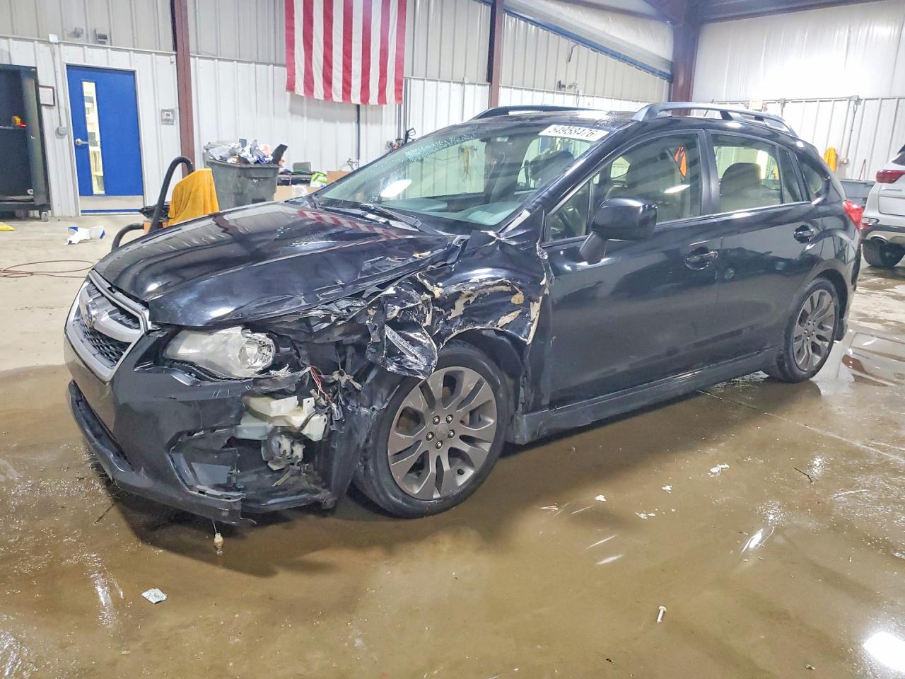 2013 Subaru Impreza Sport Limited Black vin: JF1GPAS69D2881508