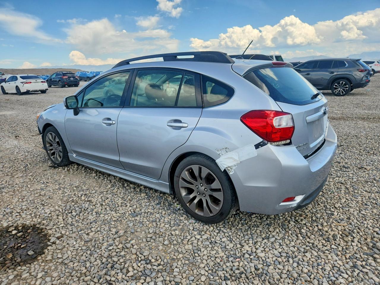 2013 Subaru Impreza Sport Limited Silver vin: JF1GPAS69D2885073