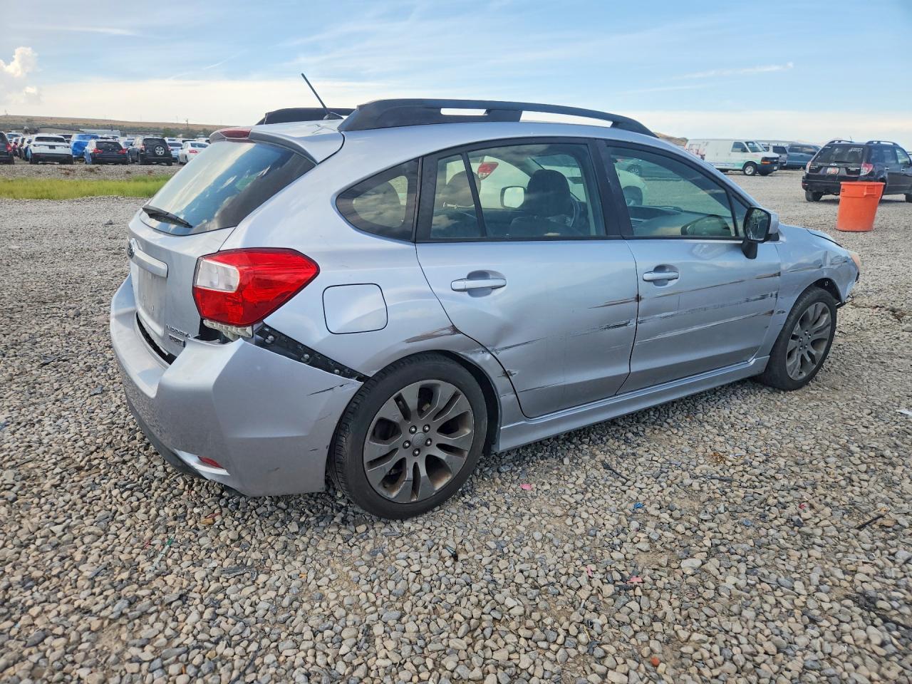 2013 Subaru Impreza Sport Limited Silver vin: JF1GPAS69D2885073