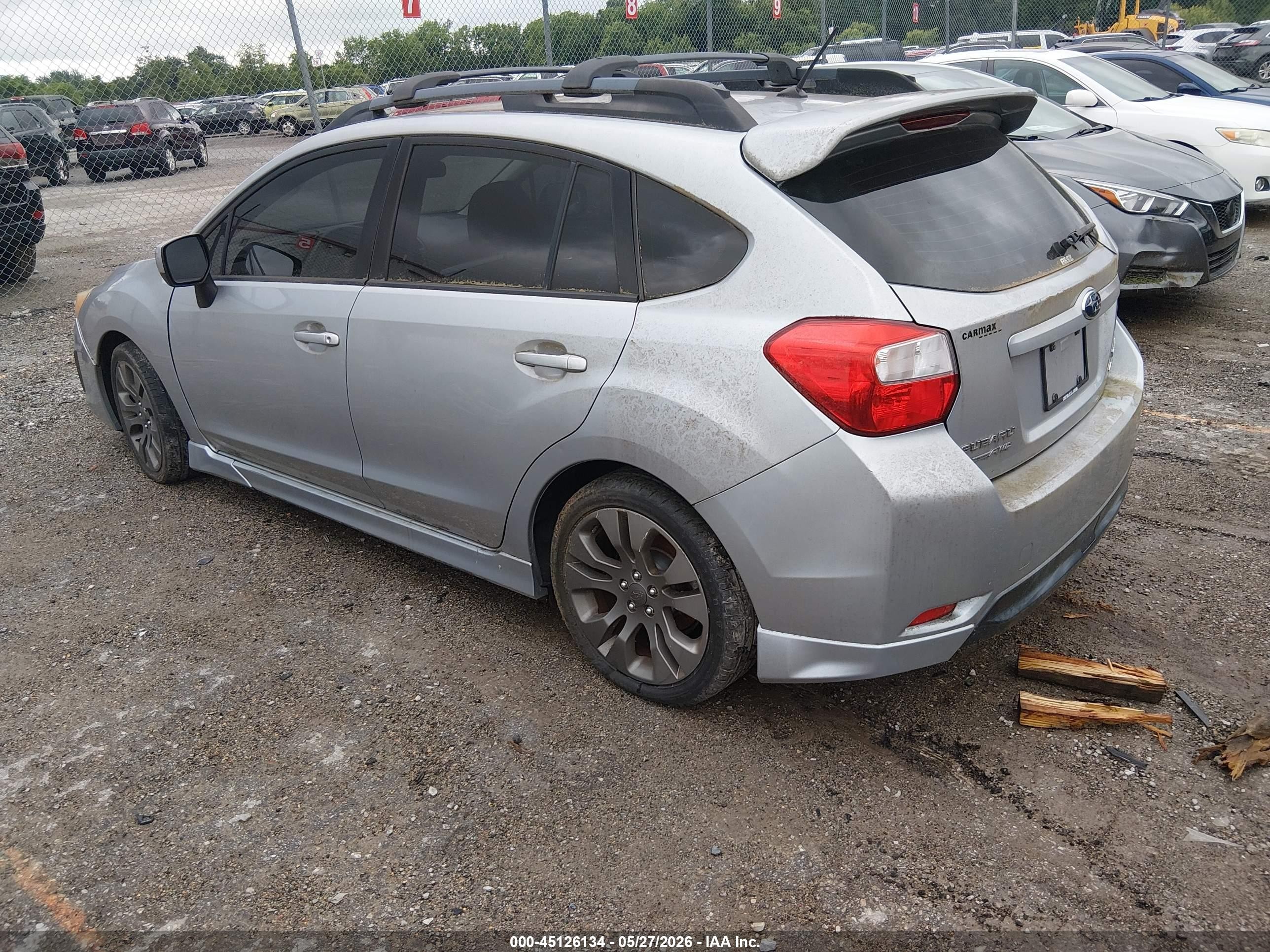 2013 Subaru Impreza 2.0i Sport Limited Gray vin: JF1GPAS69DH201264