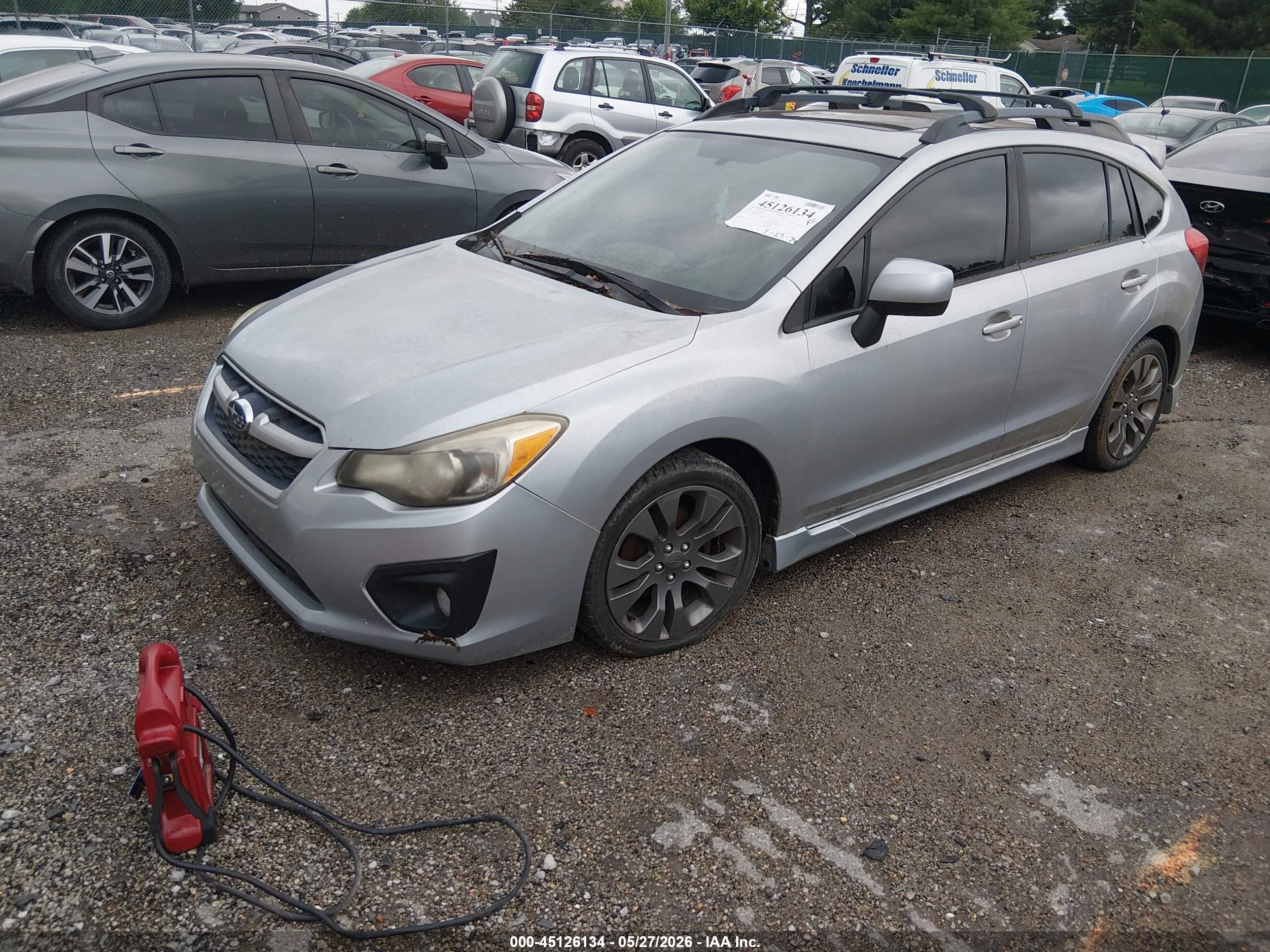 2013 Subaru Impreza 2.0i Sport Limited Gray vin: JF1GPAS69DH201264