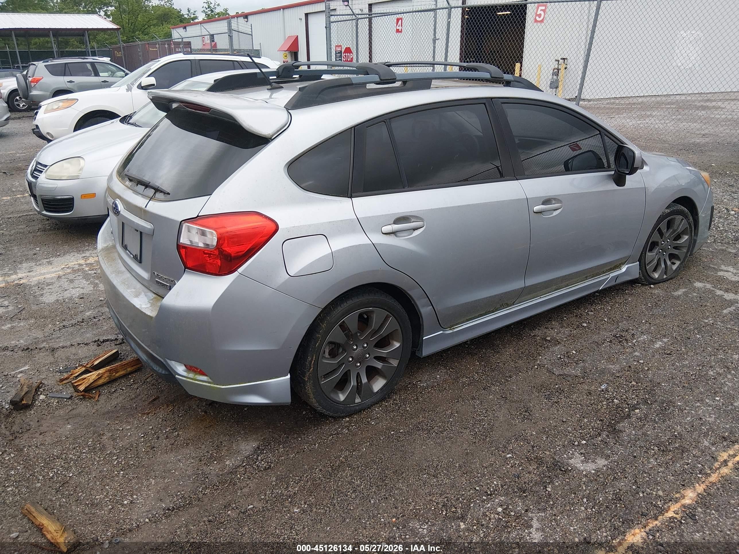 2013 Subaru Impreza 2.0i Sport Limited Gray vin: JF1GPAS69DH201264