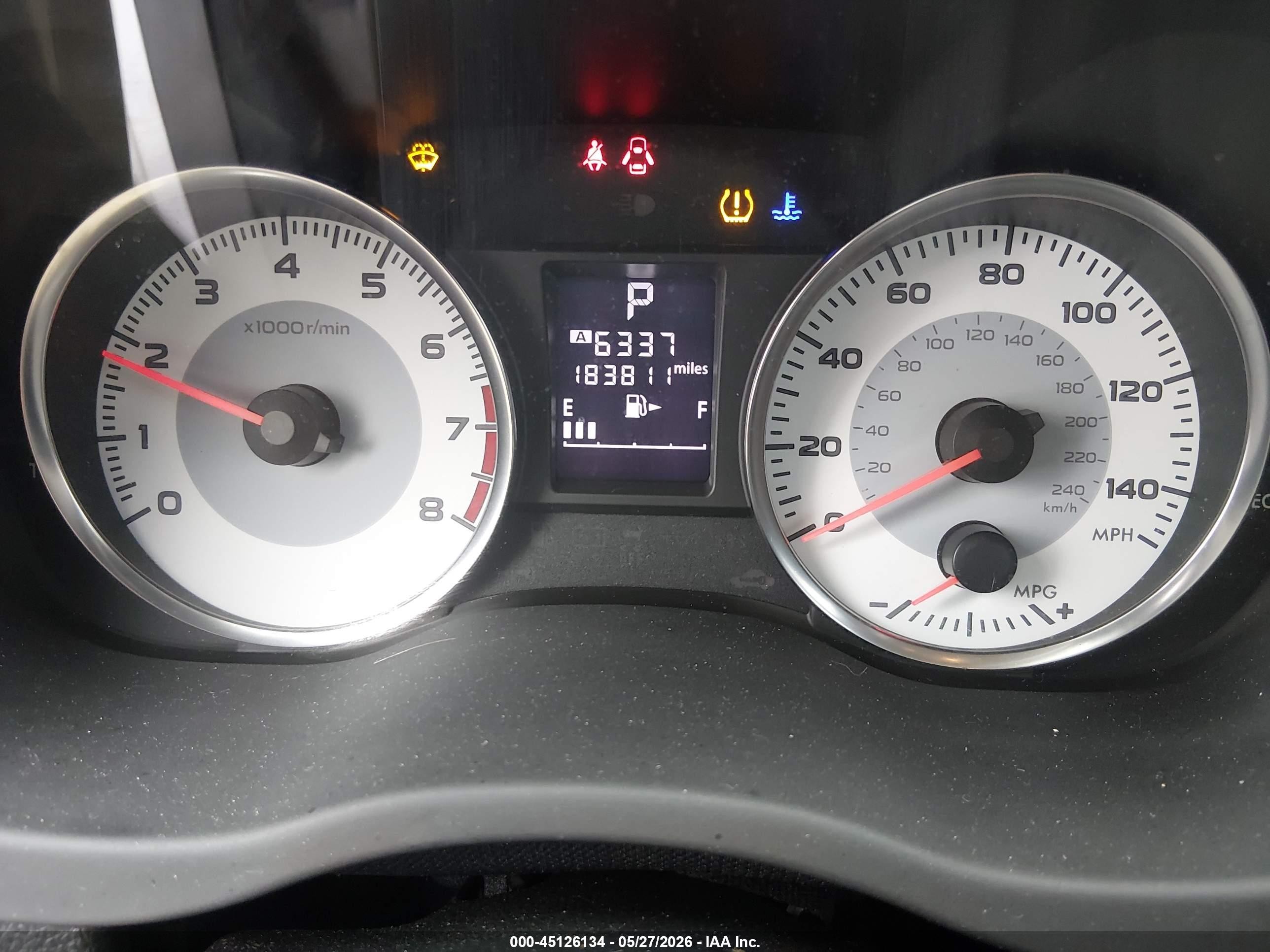 2013 Subaru Impreza 2.0i Sport Limited Gray vin: JF1GPAS69DH201264