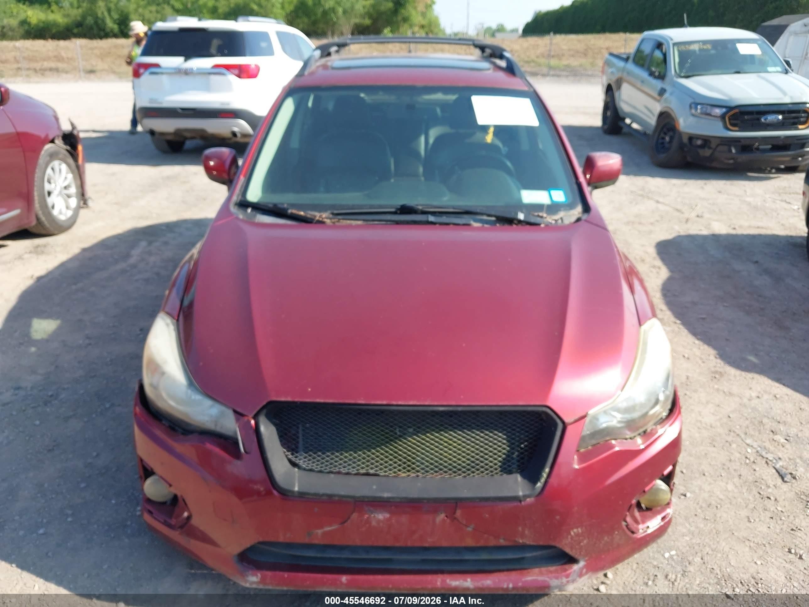 2012 Subaru Impreza 2.0i Sport Limited Red vin: JF1GPAS6XCH203247