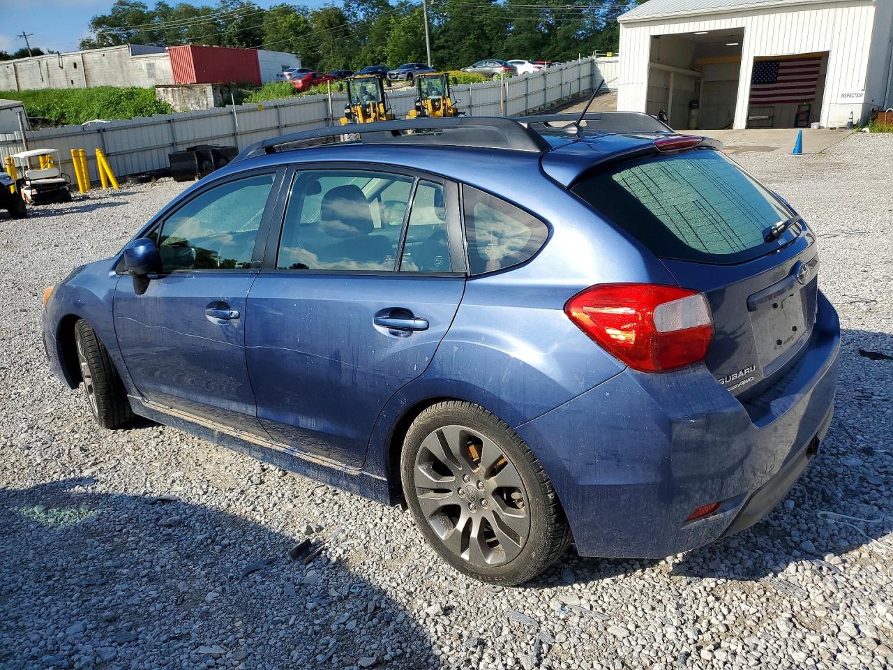 2013 Subaru Impreza Sport Limited Синий vin: JF1GPAS6XD2843351