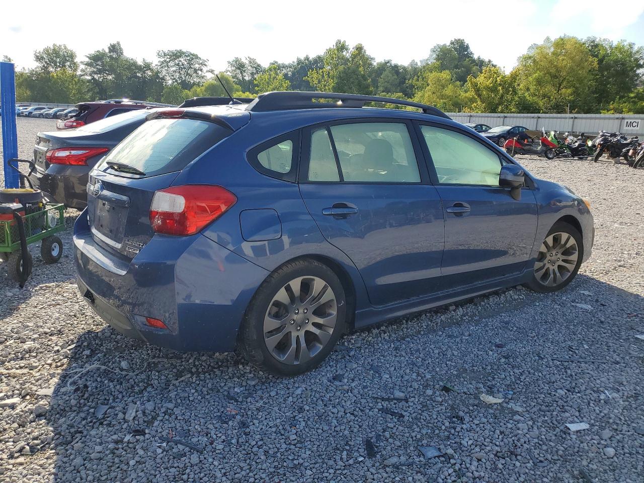 2013 Subaru Impreza Sport Limited Синий vin: JF1GPAS6XD2843351